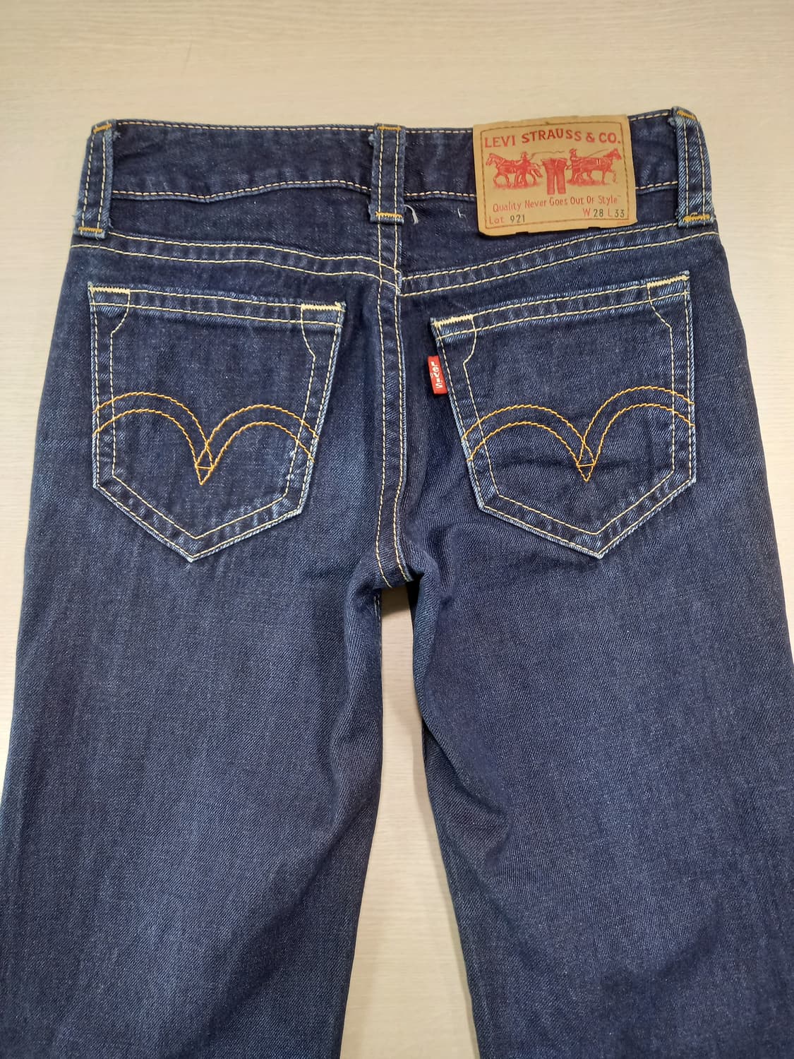 27 03's 리바이스921 일자진 진청 27-617 상품이미지4