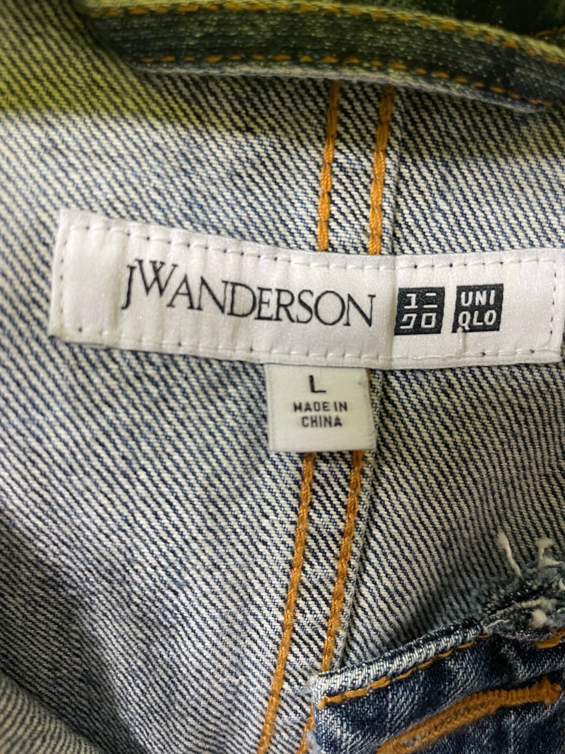 18SS 유니클로 x JW 앤더슨 해체주의 데님 재킷 (명작) 상품이미지3
