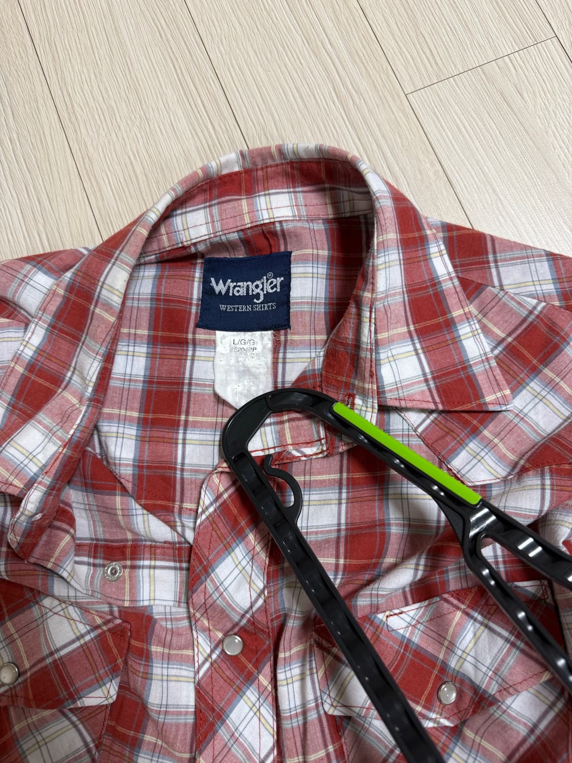 랭글러 체크셔츠 상품이미지4