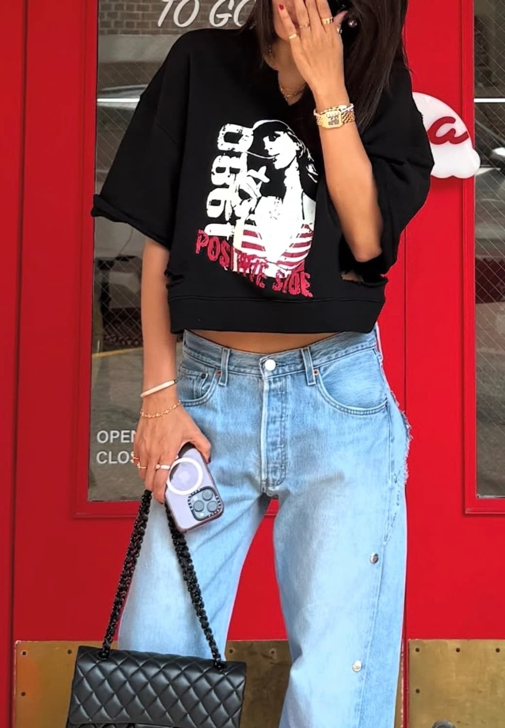 (새상품) 넘버프로젝트 빈티지 하프 슬리브 스웻셔츠 (F) 상품이미지2