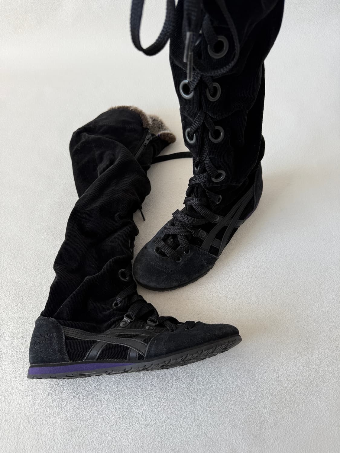 [230]오니츠카타이거(Onitsukatiger) 코듀로이 롱 스니커즈 상품이미지5