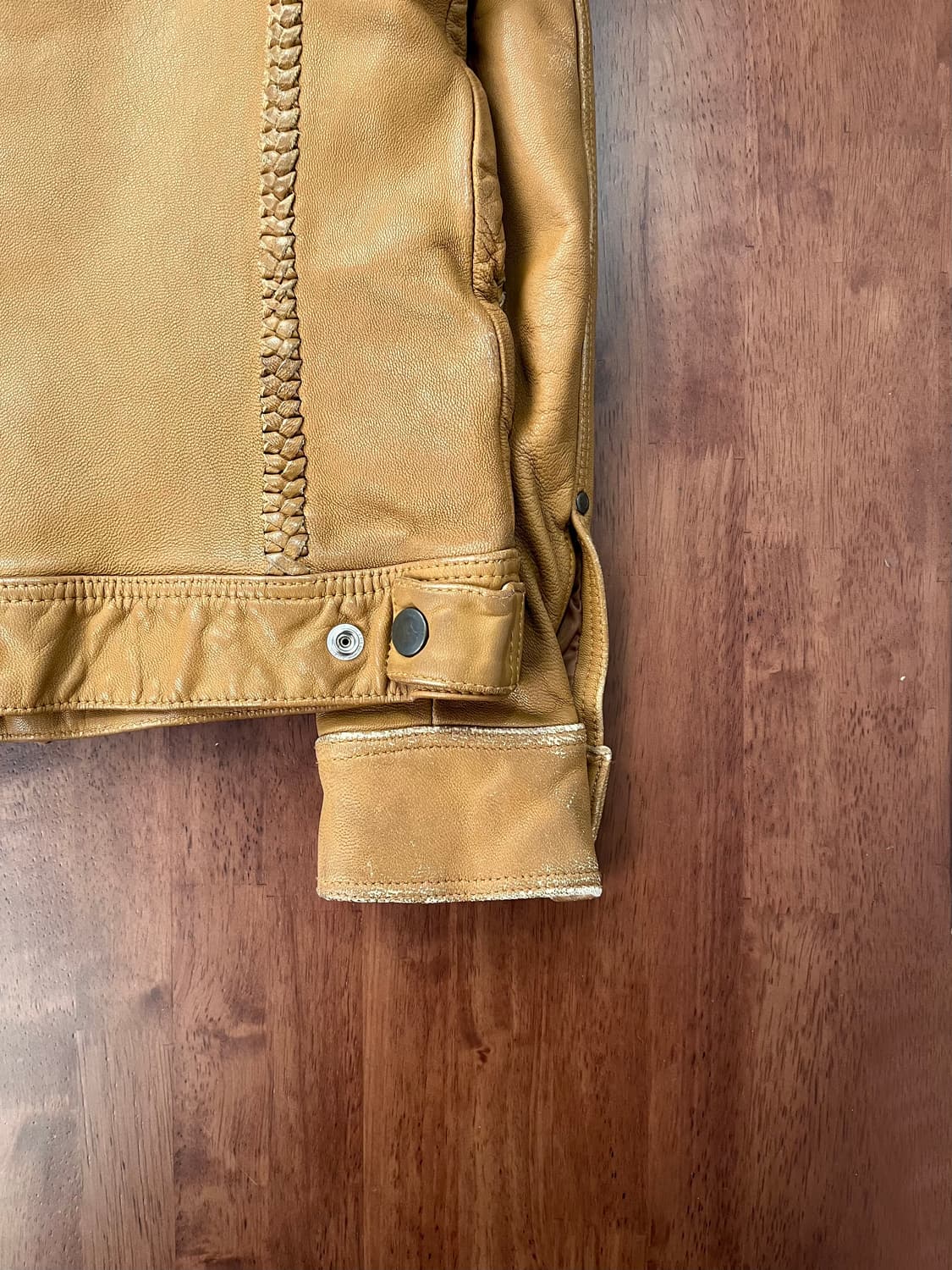 PHENOMENON 고트스킨 레더 자켓  상품이미지4