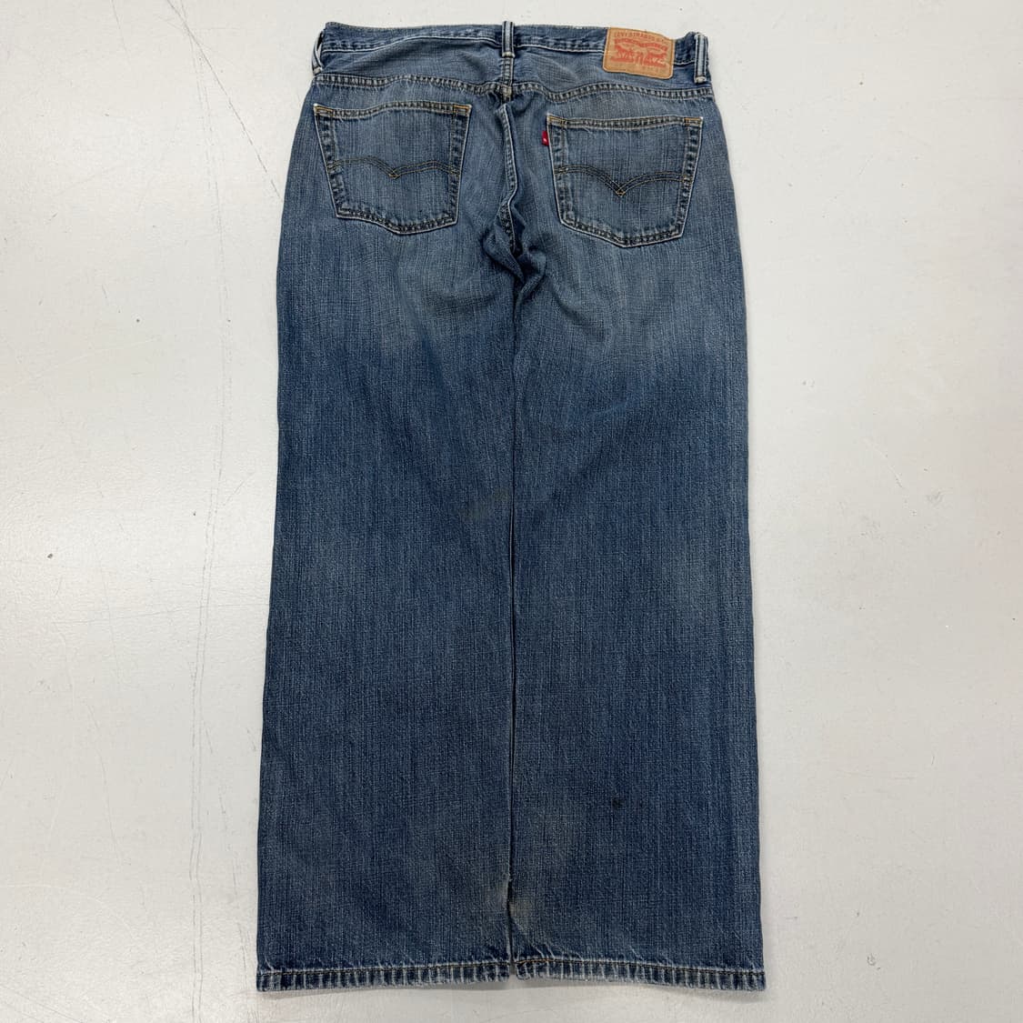 리바이스 569 새깅 워싱 와이드 스케이터 데님팬츠 상품이미지3