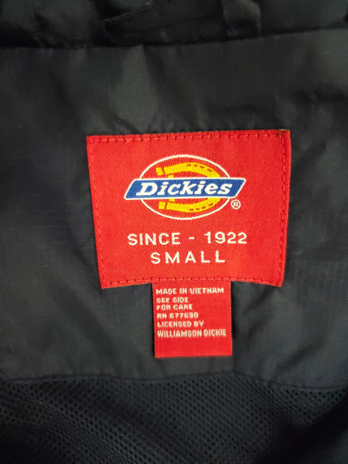 디키즈(Dickies) 네이비 나일론 바람막이 자켓 상품이미지7