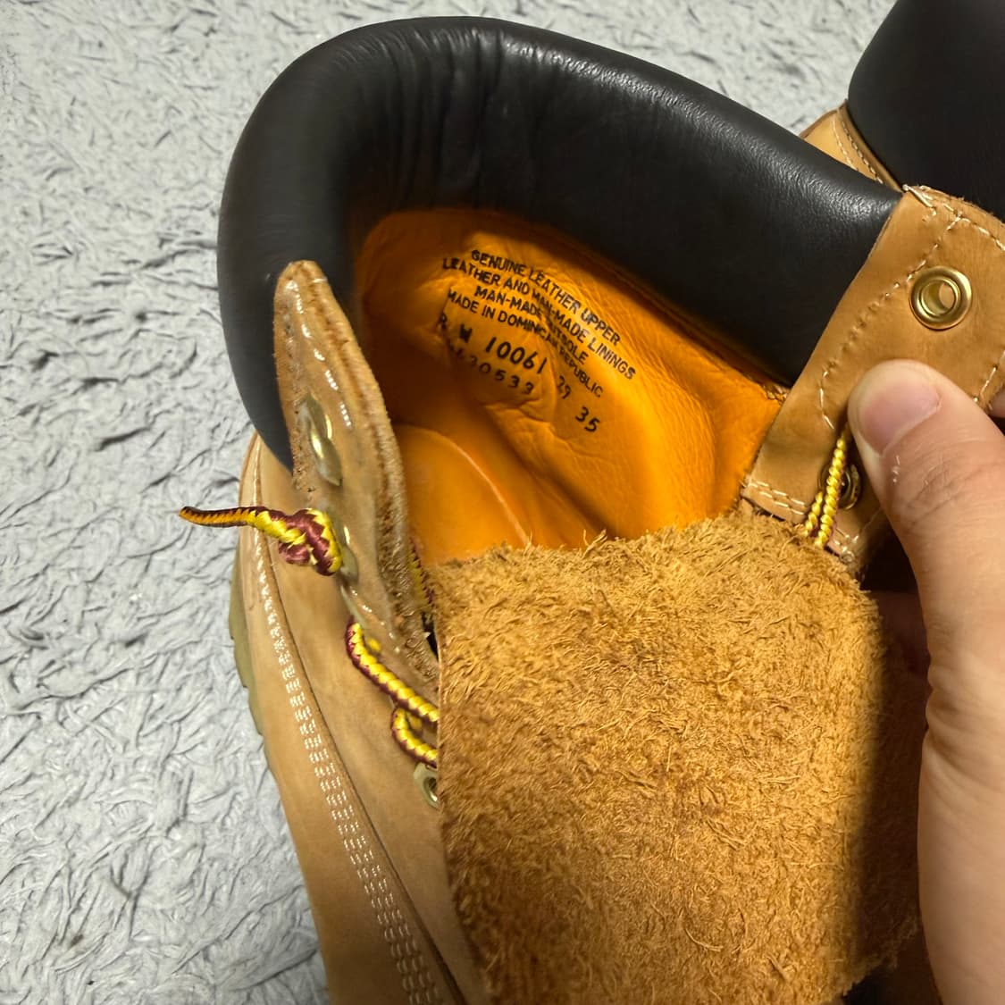 팀버랜드 6인치 프리미엄 부츠 265 상품이미지4