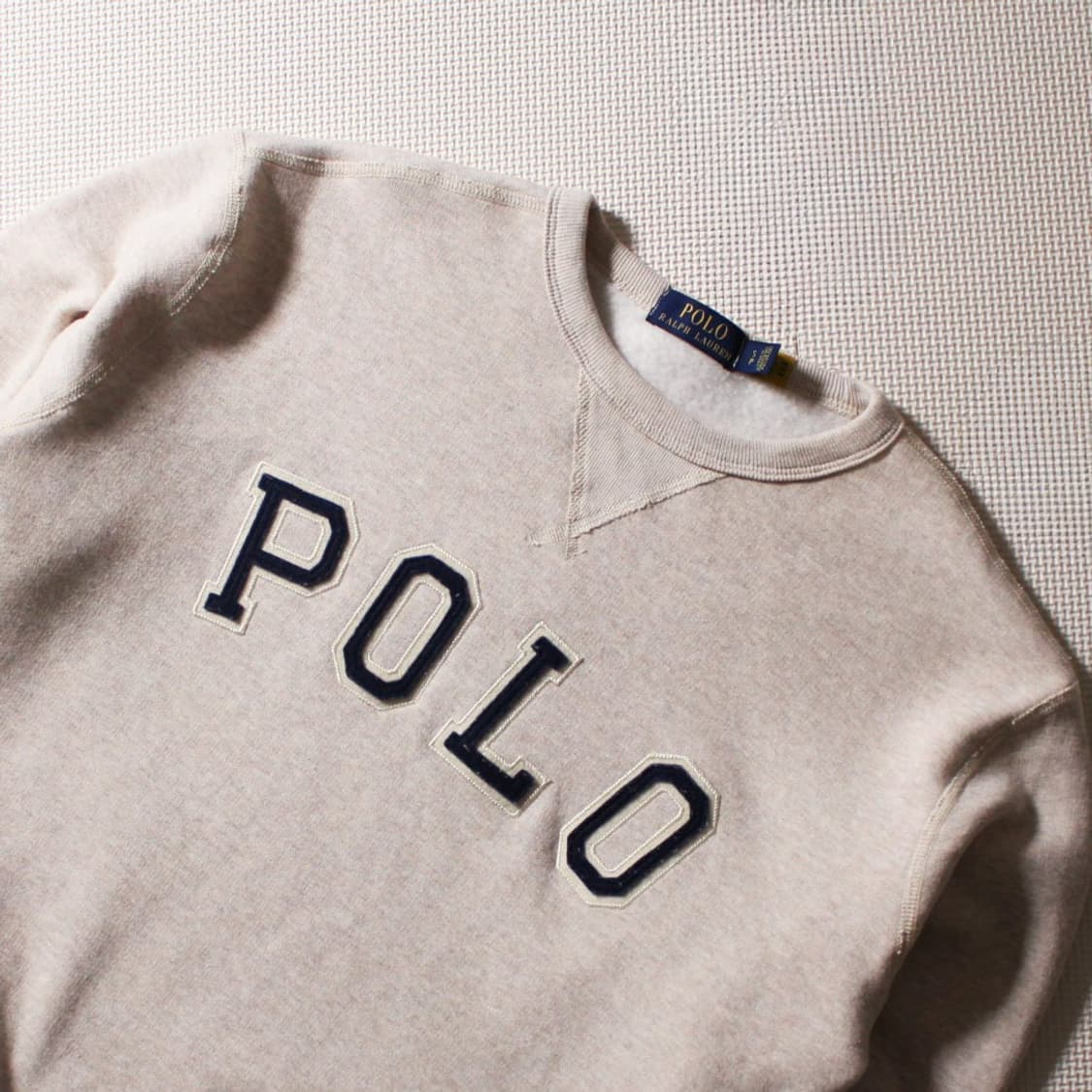 Polo 폴로 랄프로렌 큐알 신형 기모 맨투맨 상품이미지4