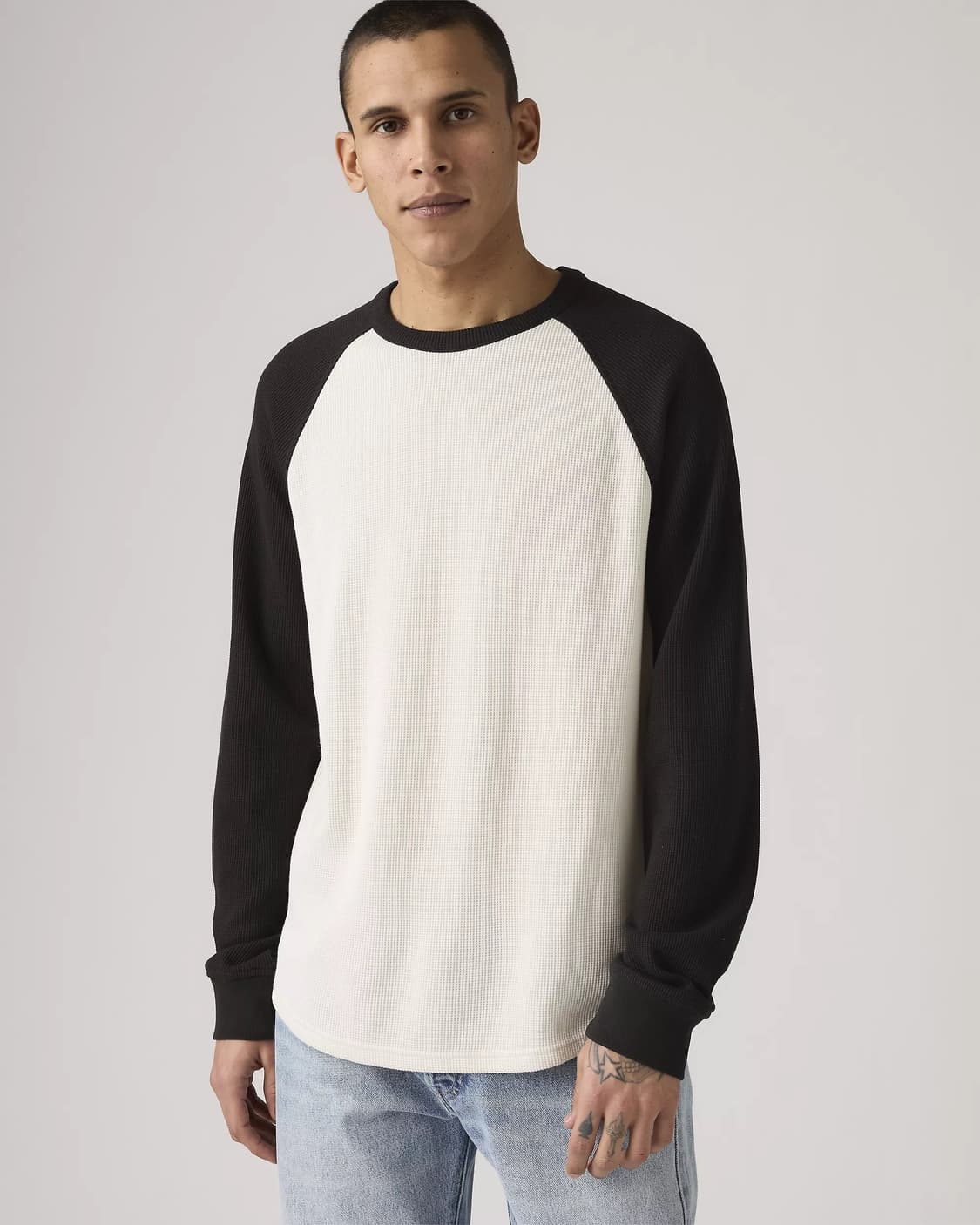 [M] 리바이스 써멀 라글란 와플 롱슬리브 티셔츠 새상품 상품이미지1