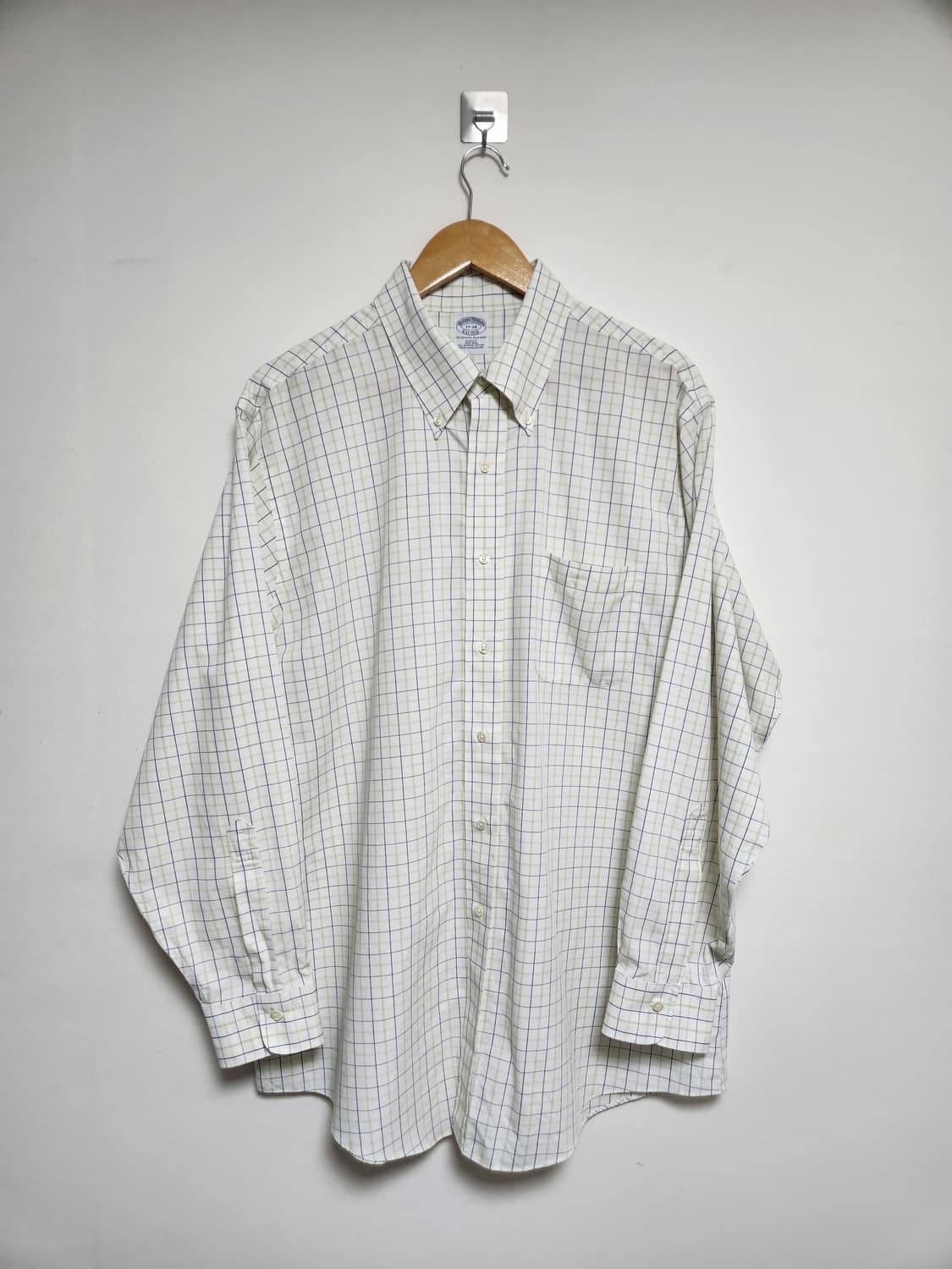 브룩스브라더스 체크 셔츠 XL - S102 상품이미지1