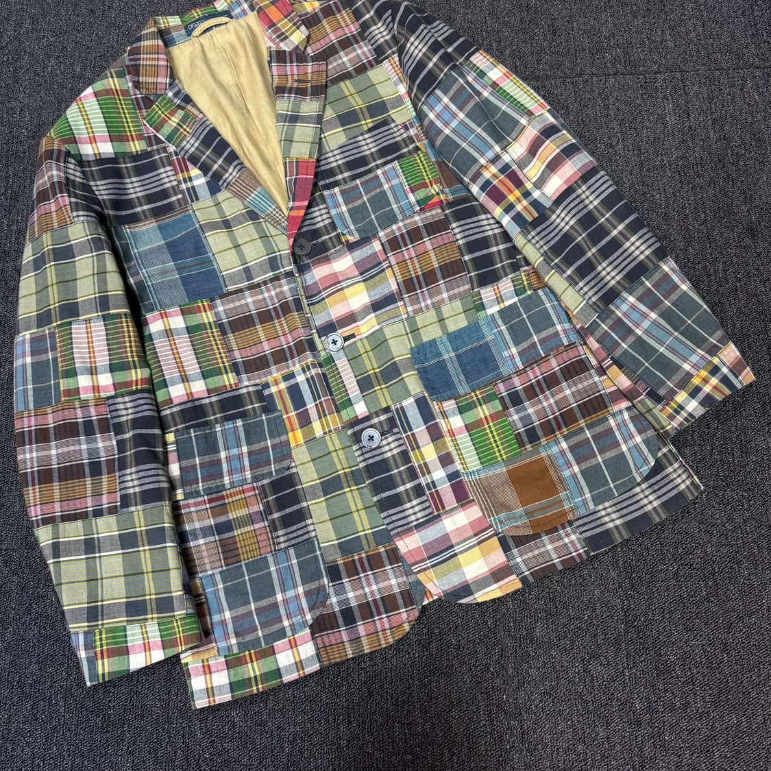 폴로 랄프로렌 마드라스 패치워크 자켓 상품이미지3