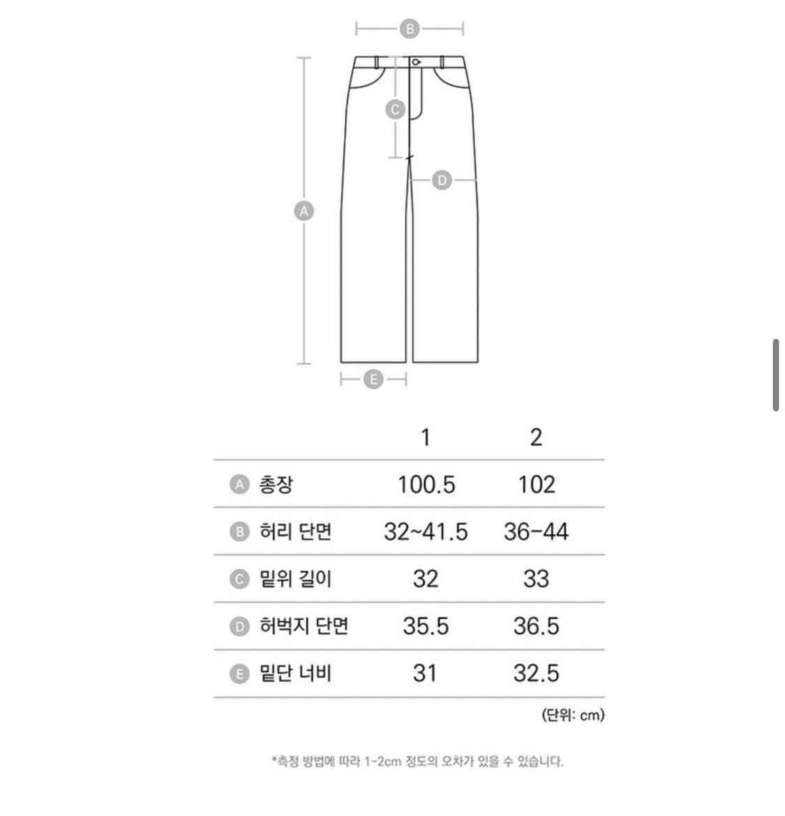 아캄 워시드 라인 데님 팬츠 카키 1사이즈 상품이미지5