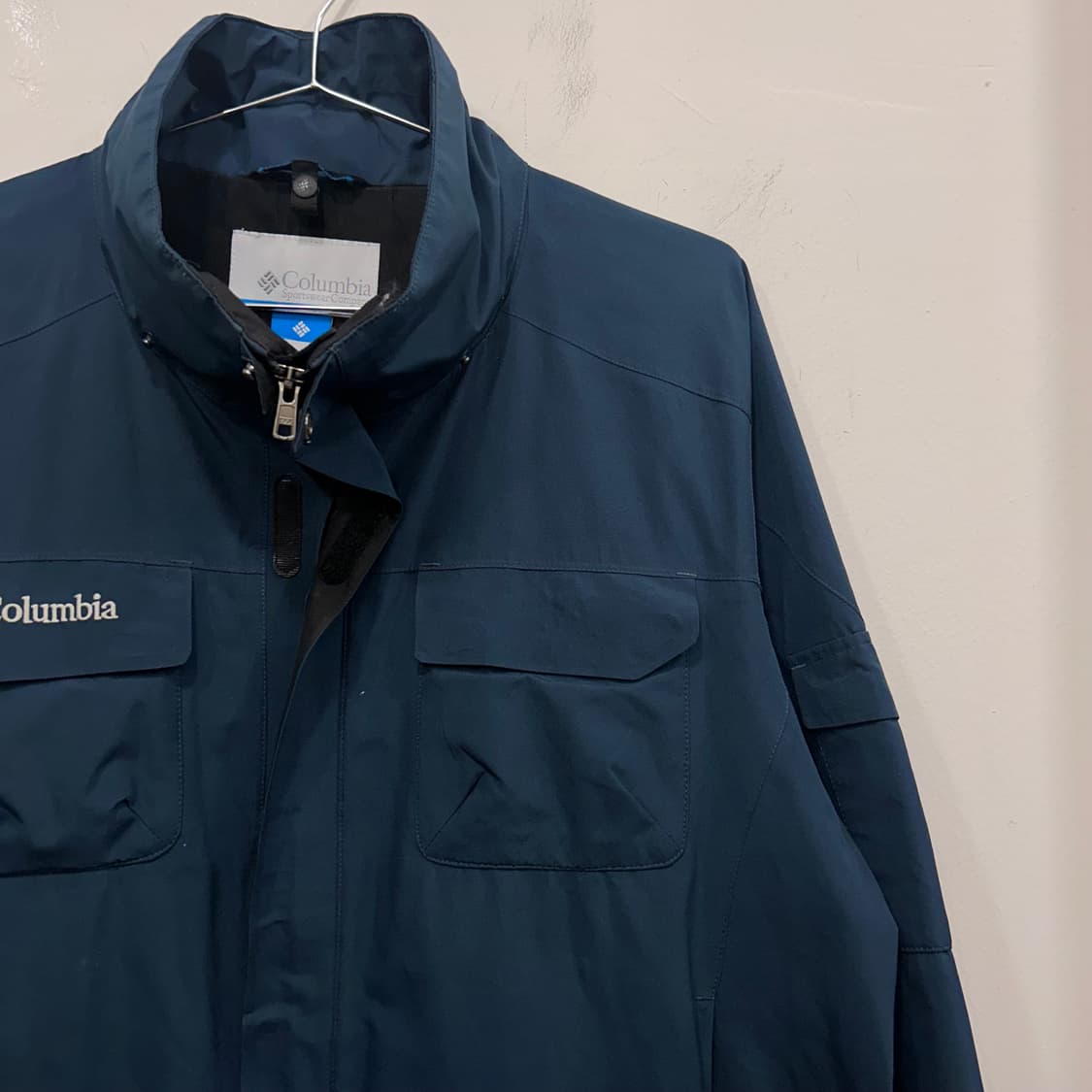 컬럼비아 체스트포켓 고어텍스 바람막이 자켓 상품이미지1