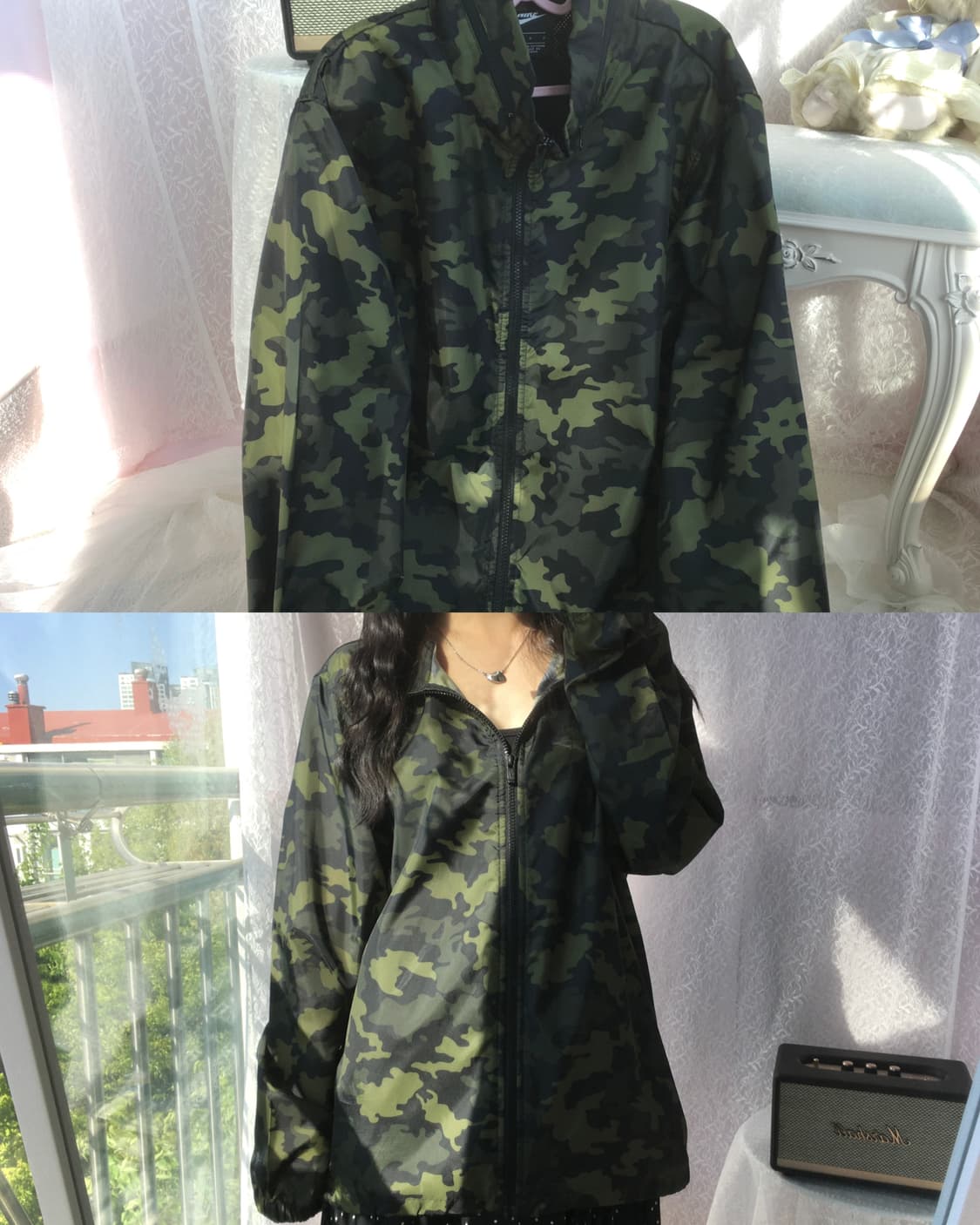 Nike camo windbreaker 상품이미지2