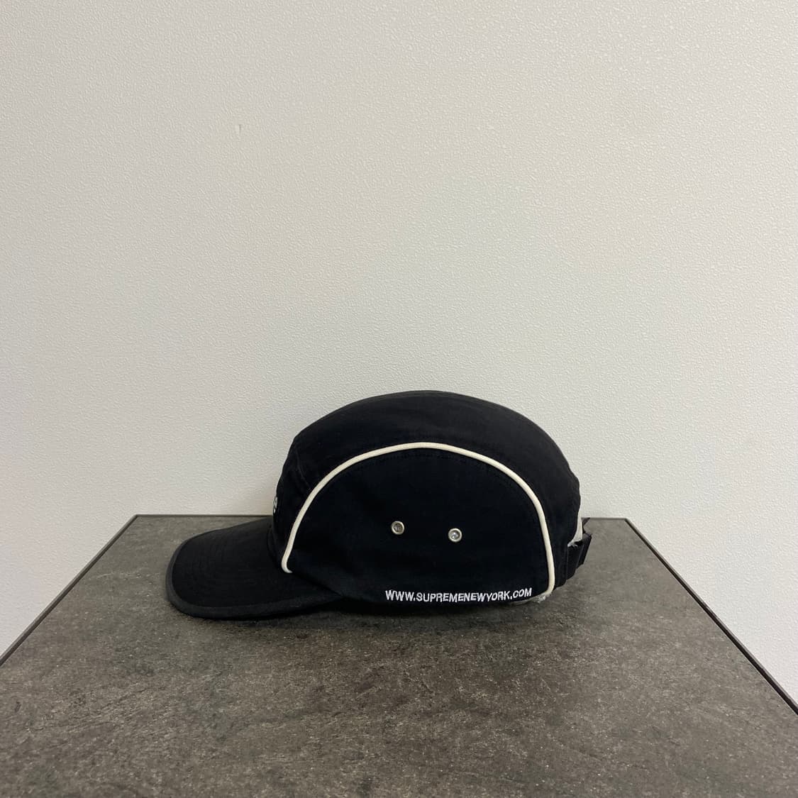 (OS) 슈프림 박스로고 캠프캡 모자 블랙 상품이미지2