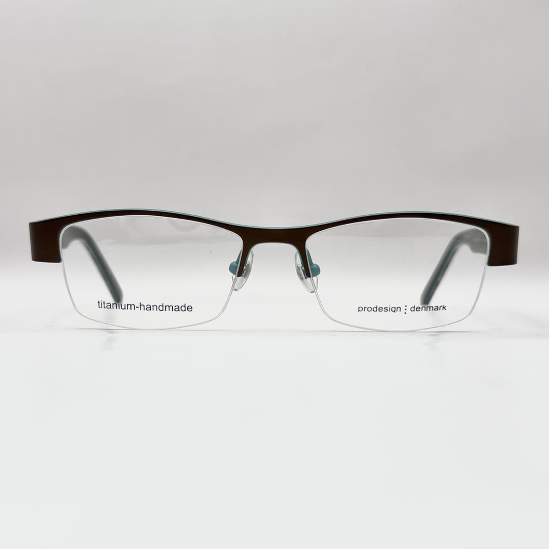 프로디자인 덴마크 스퀘어 반무테 안경 상품이미지2