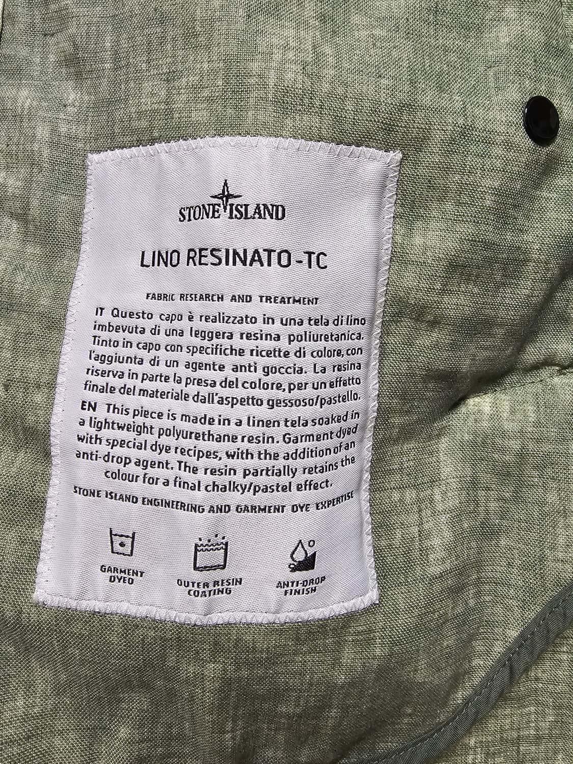 스톤아일랜드 리노 레지나토 자켓 상품이미지8