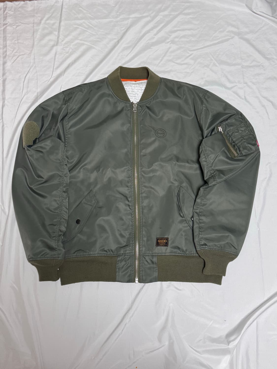 FUCT advertisement Ma-1 XL jacket 상품이미지1