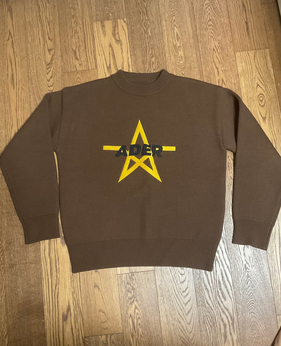 아더에러 스타로고 울 니트 상품이미지1