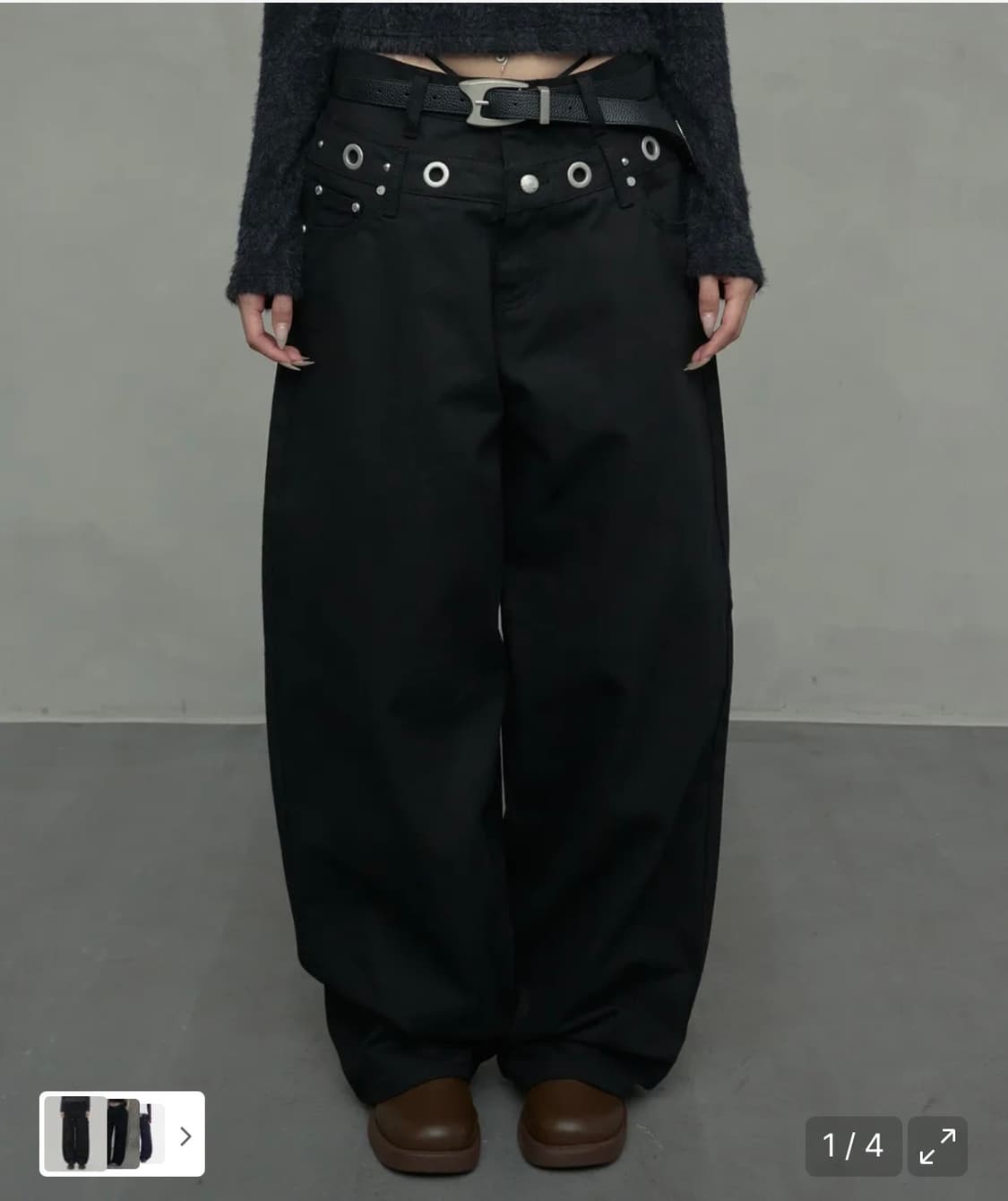 니어노어 와이드 팬츠 상품이미지1