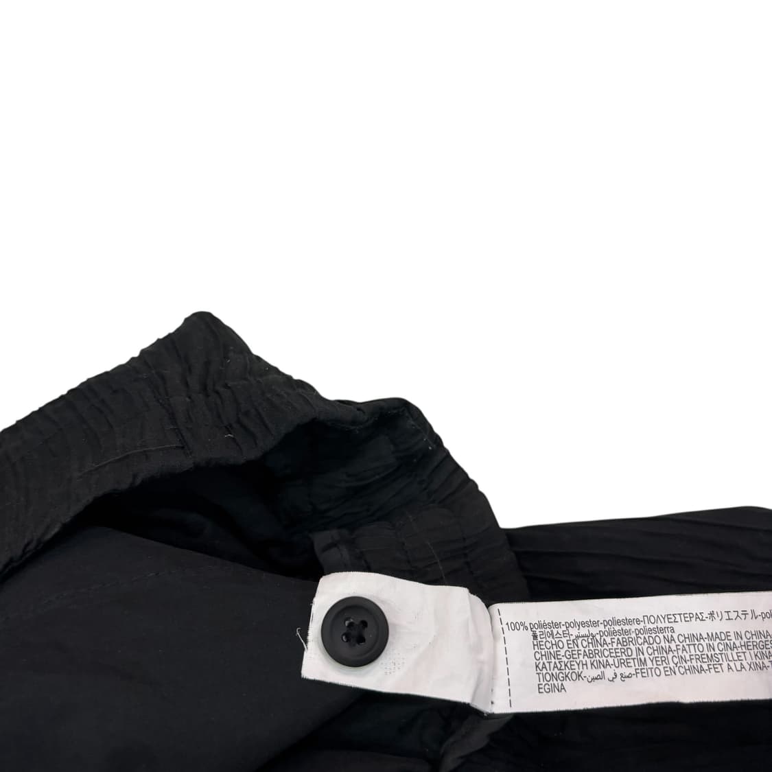 자라 블랙 플리츠 팬츠 상품이미지4