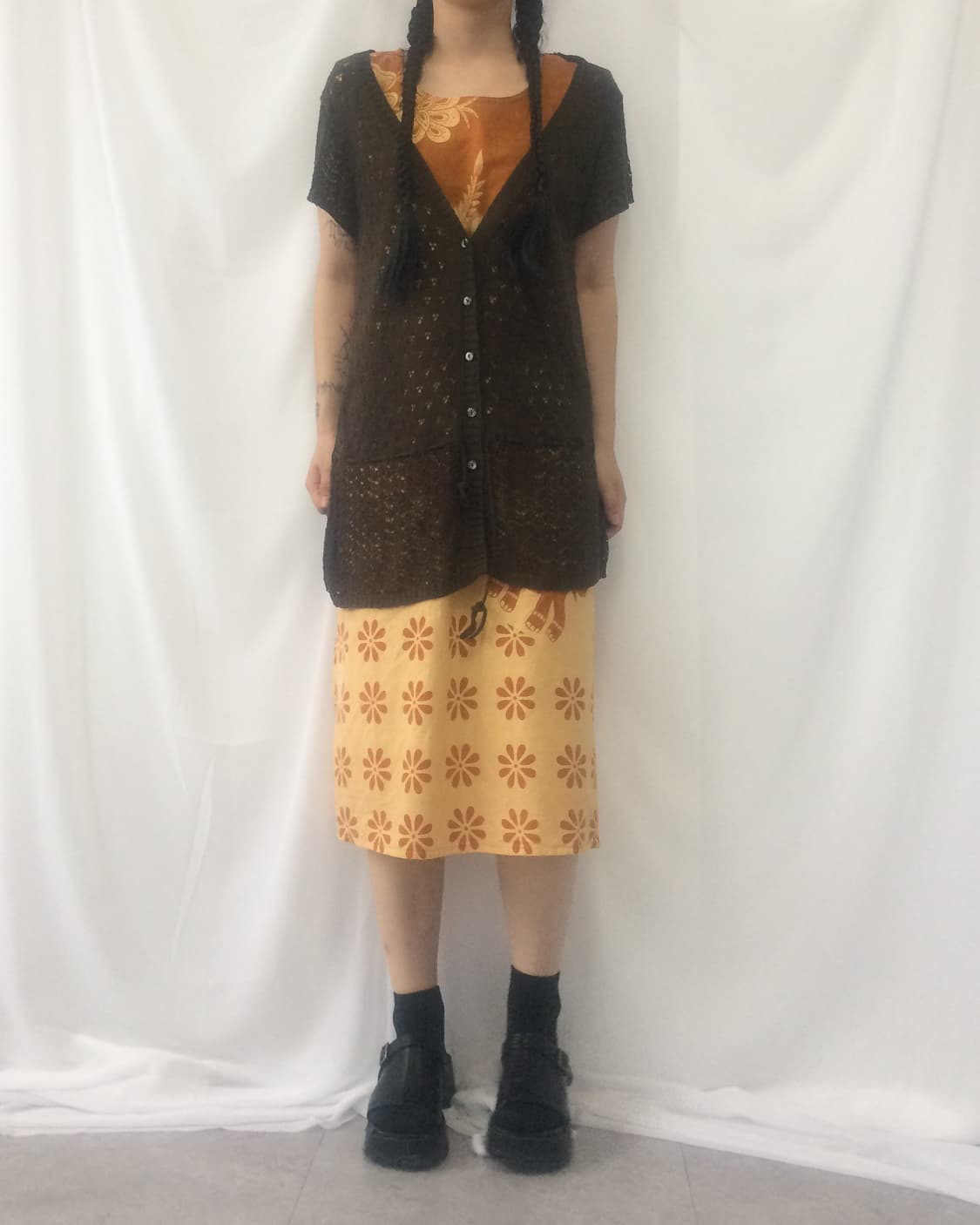 Ethnic pattern apron 상품이미지5