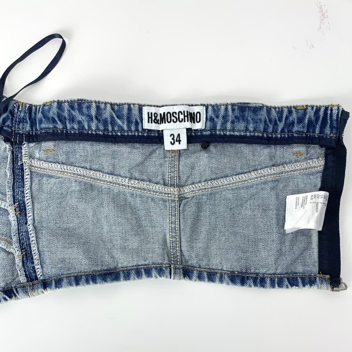 h&m x 모스키노 뷔스티에 탑 상품이미지6