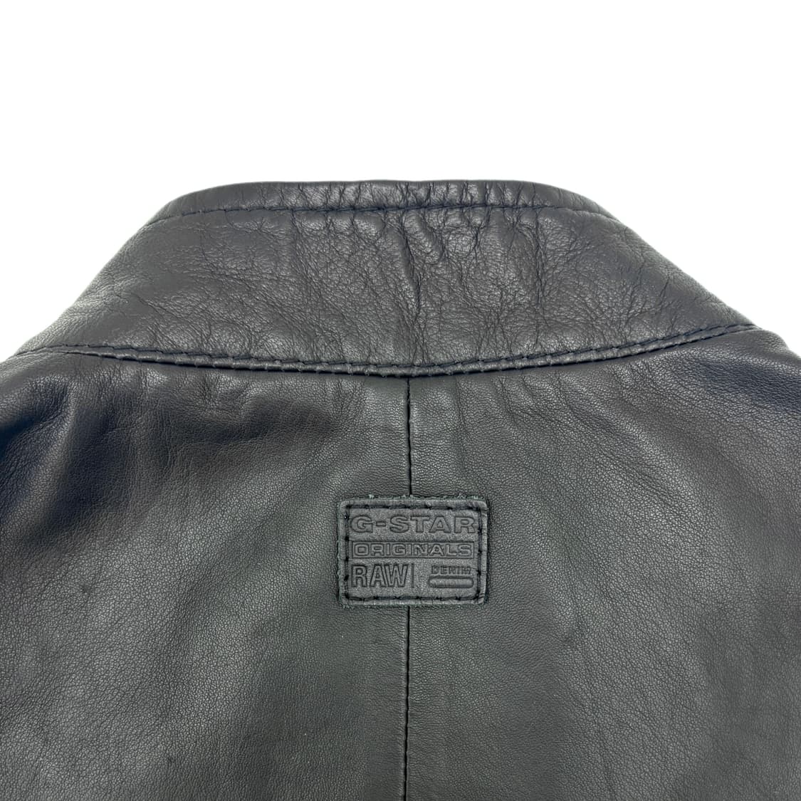 G-Star raw 레더 집 포켓 자켓 상품이미지3