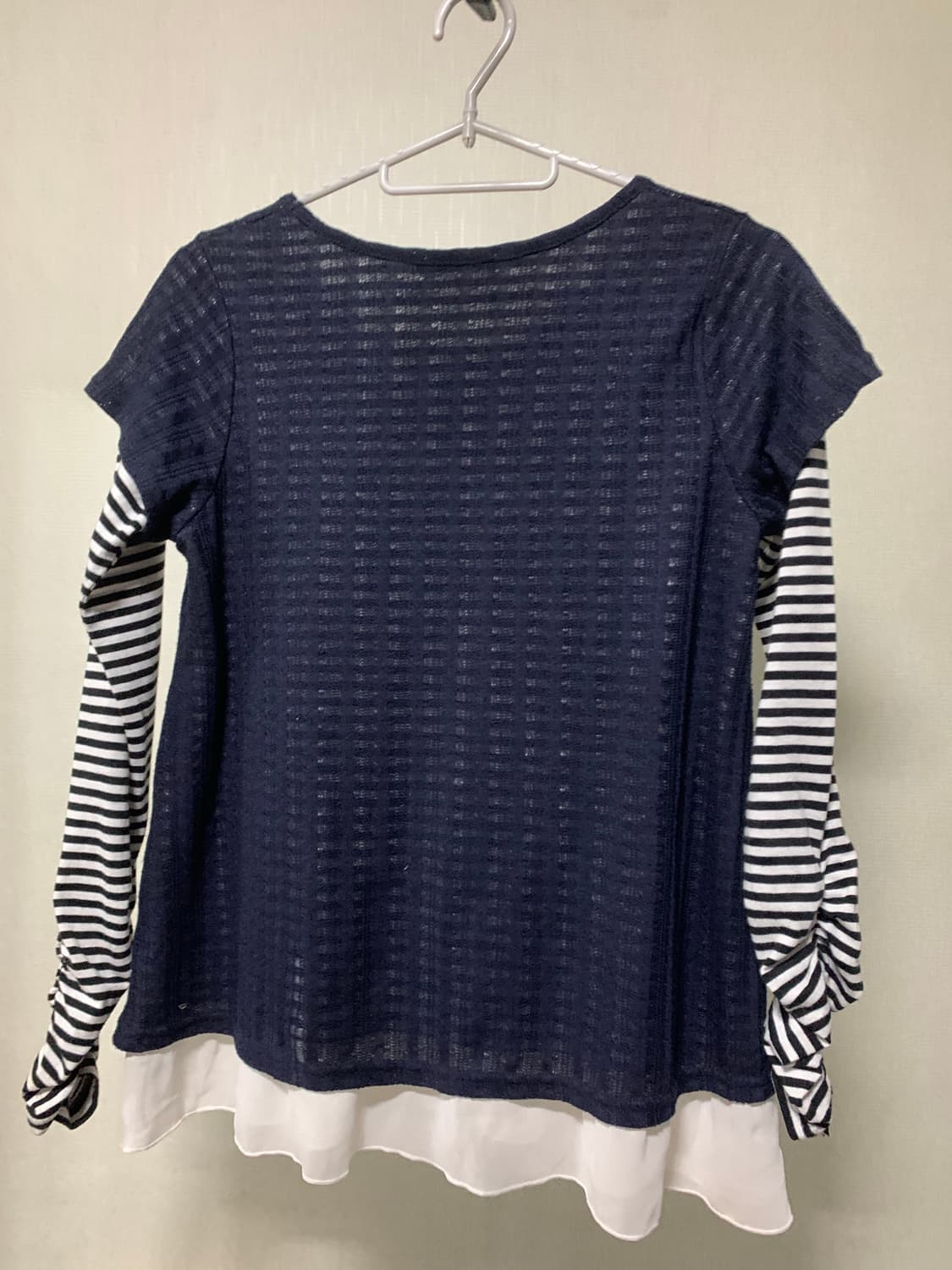 네이비 레이어드 롱슬리브 상품이미지3