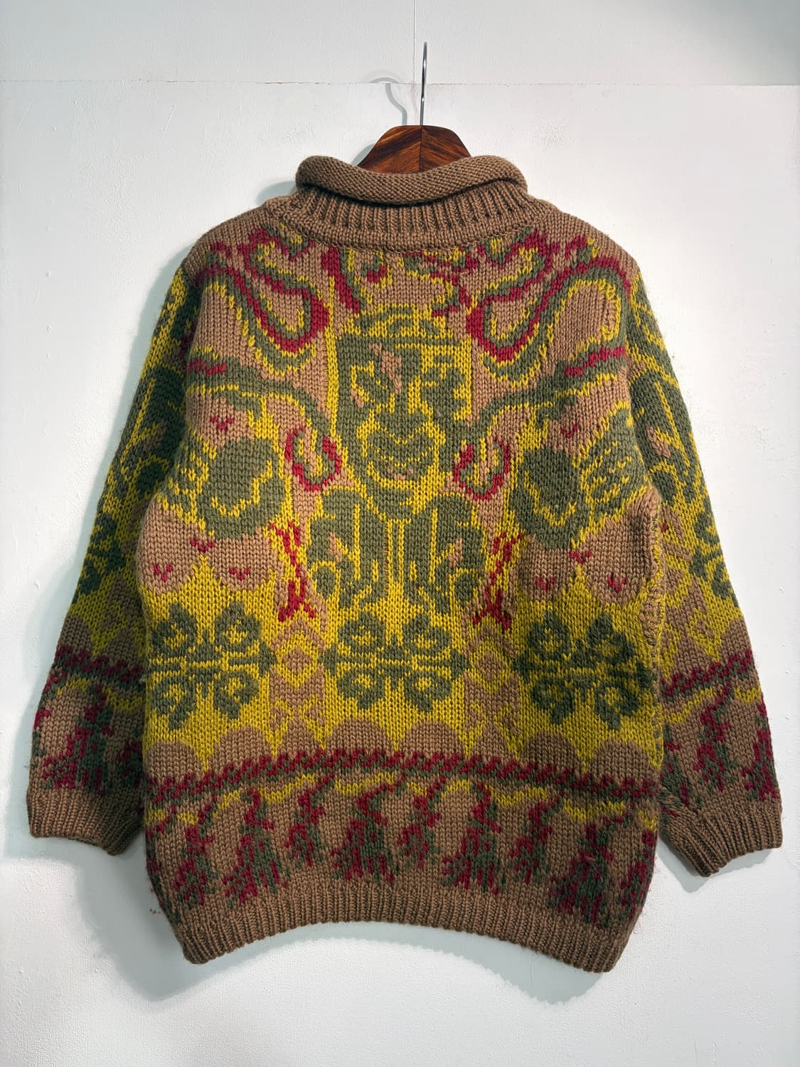  wool 100% vintage 니트  울 100% 상품이미지3