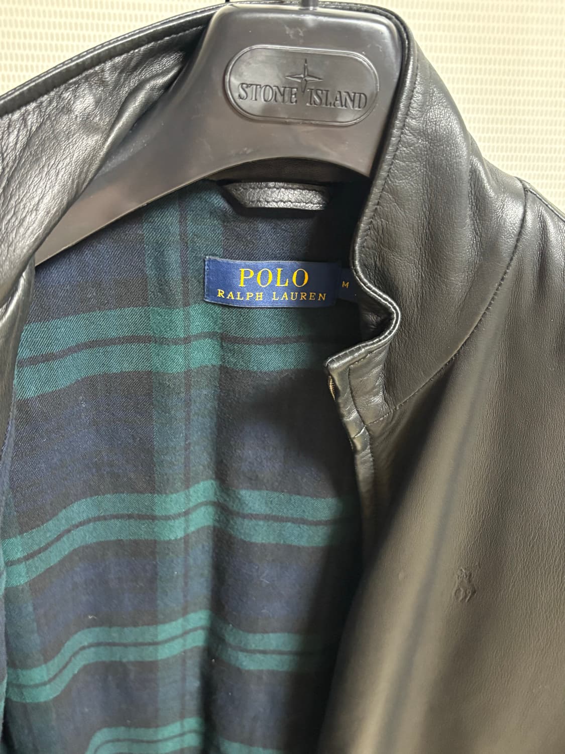 폴로 가죽자켓 상품이미지4