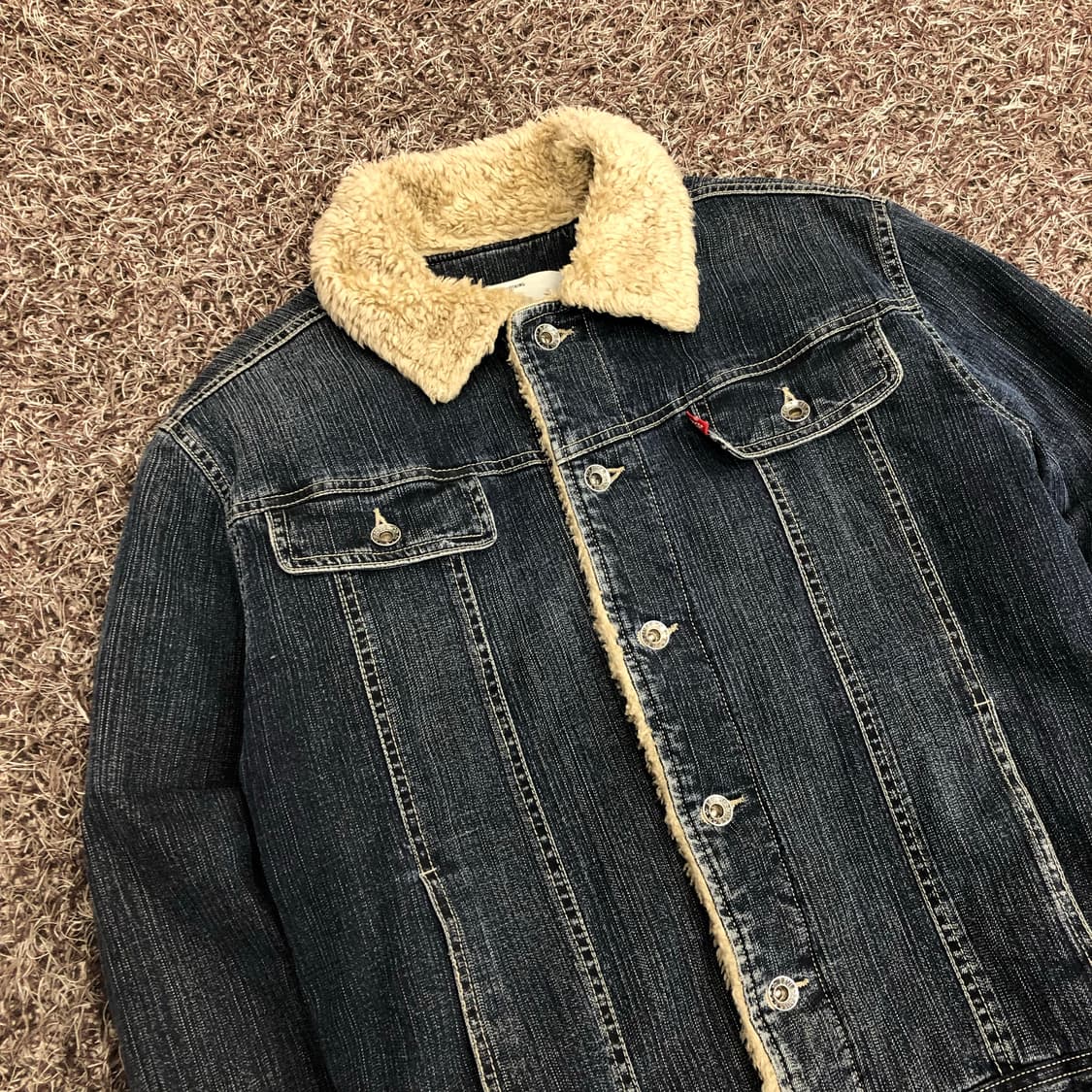 리바이스 양털 셰르파 데님 자켓 상품이미지2