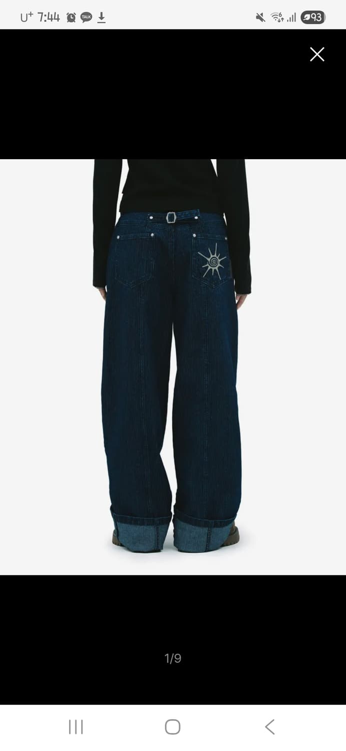 데프가먼츠 TEXTURE DENIM PANTS [인디고] 상품이미지1