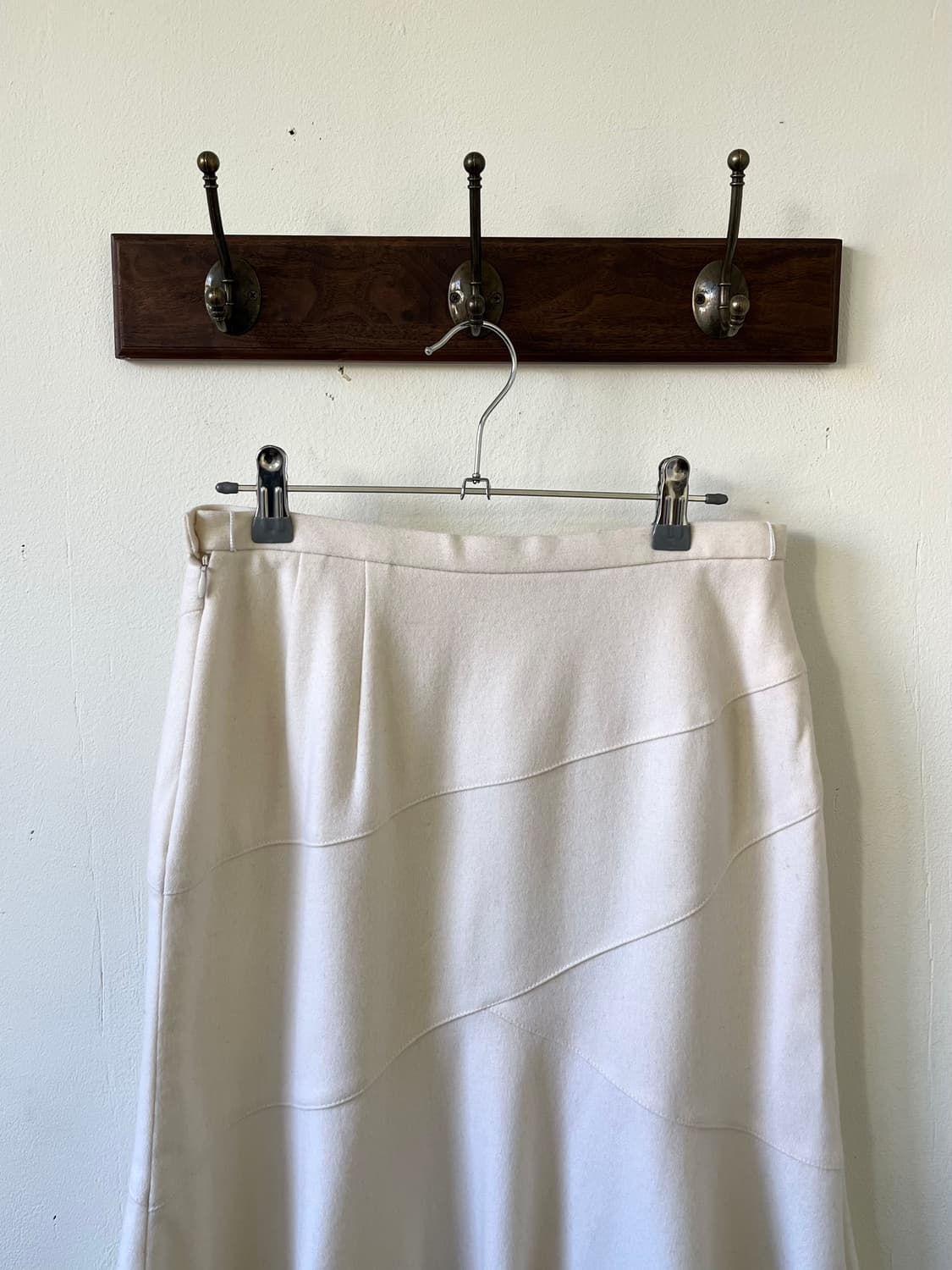 japan vtg 캐시미어 스커트 상품이미지2