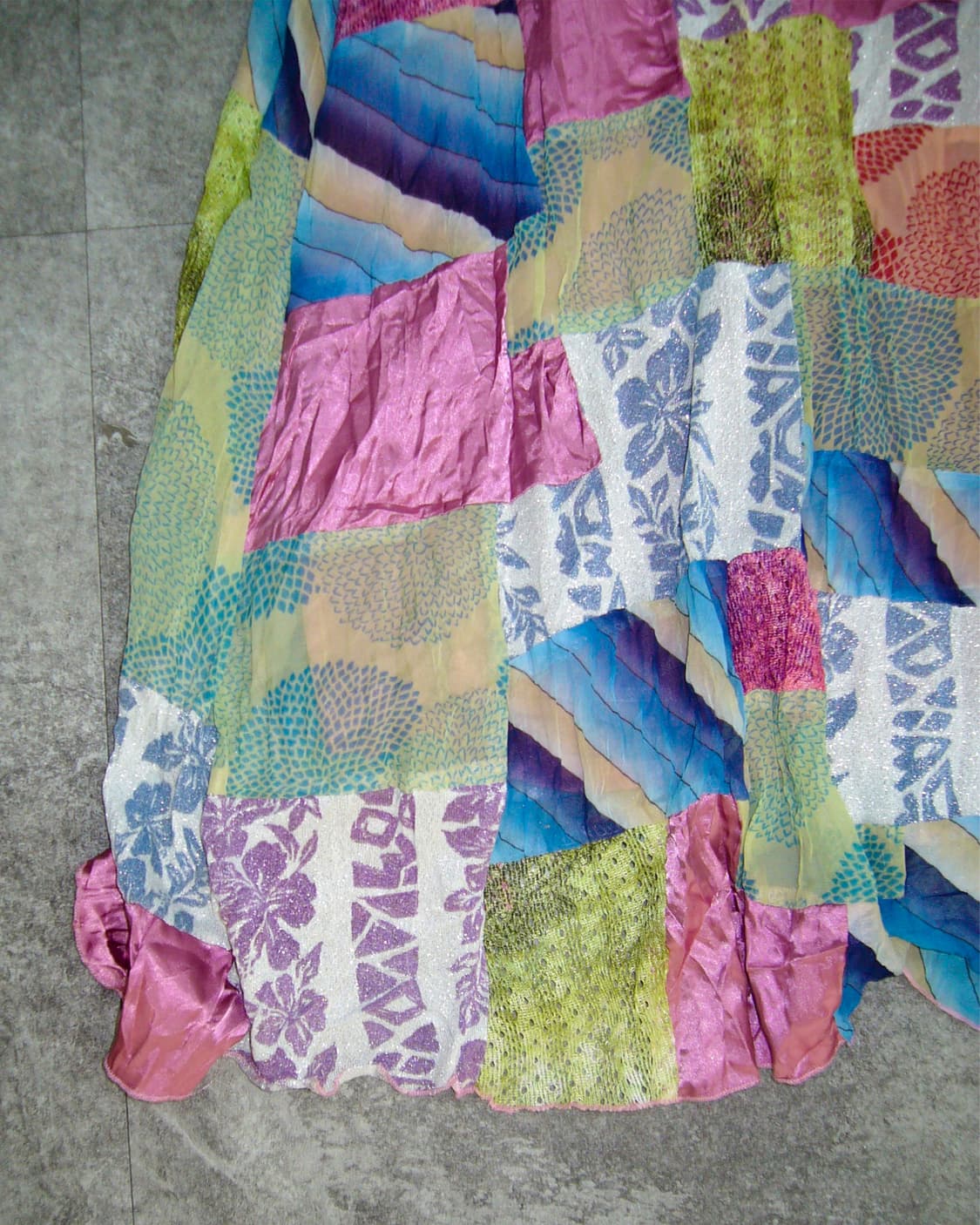 Patch Work Denim Skirt 상품이미지4