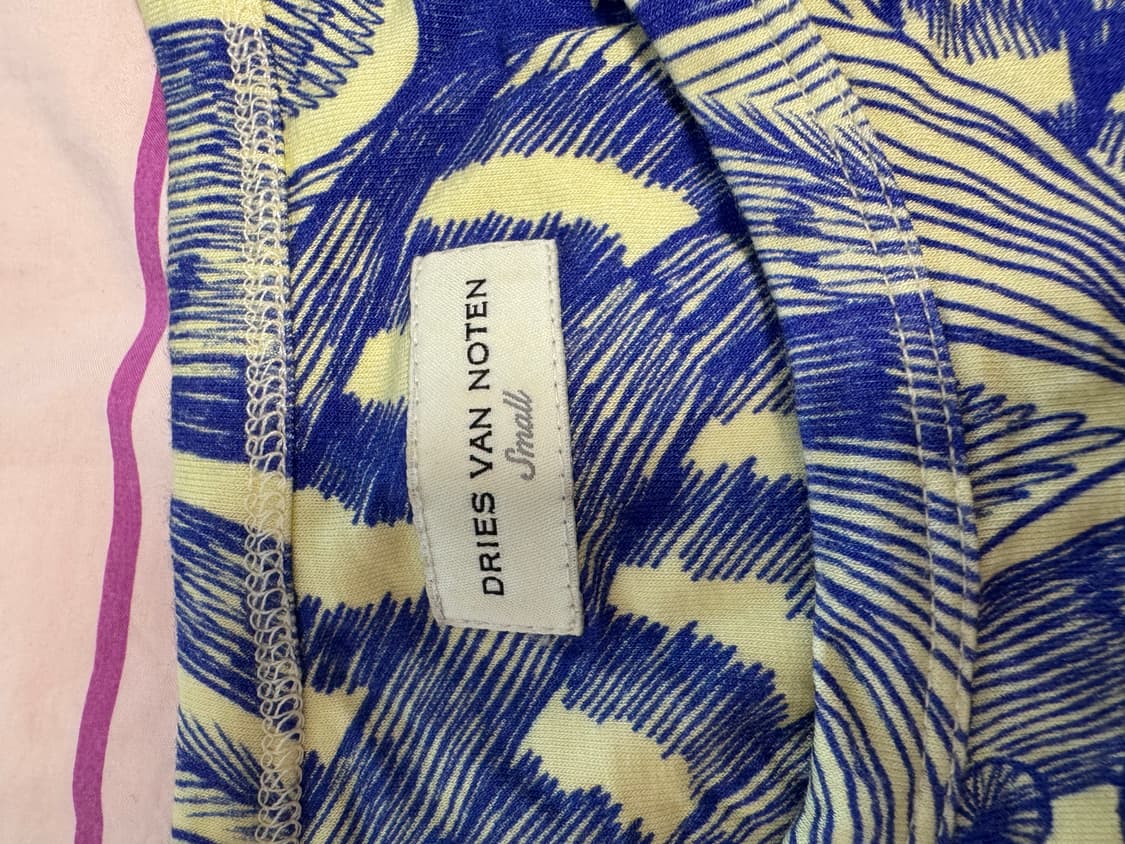 Dries Van Noten 프린트 탑 S 상품이미지4