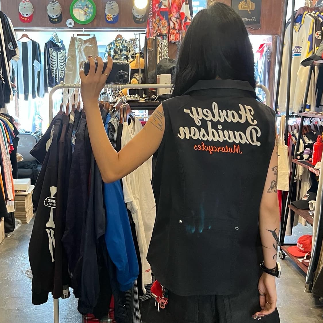 Harley Davidson Y2K Shirt Vest 상품이미지7