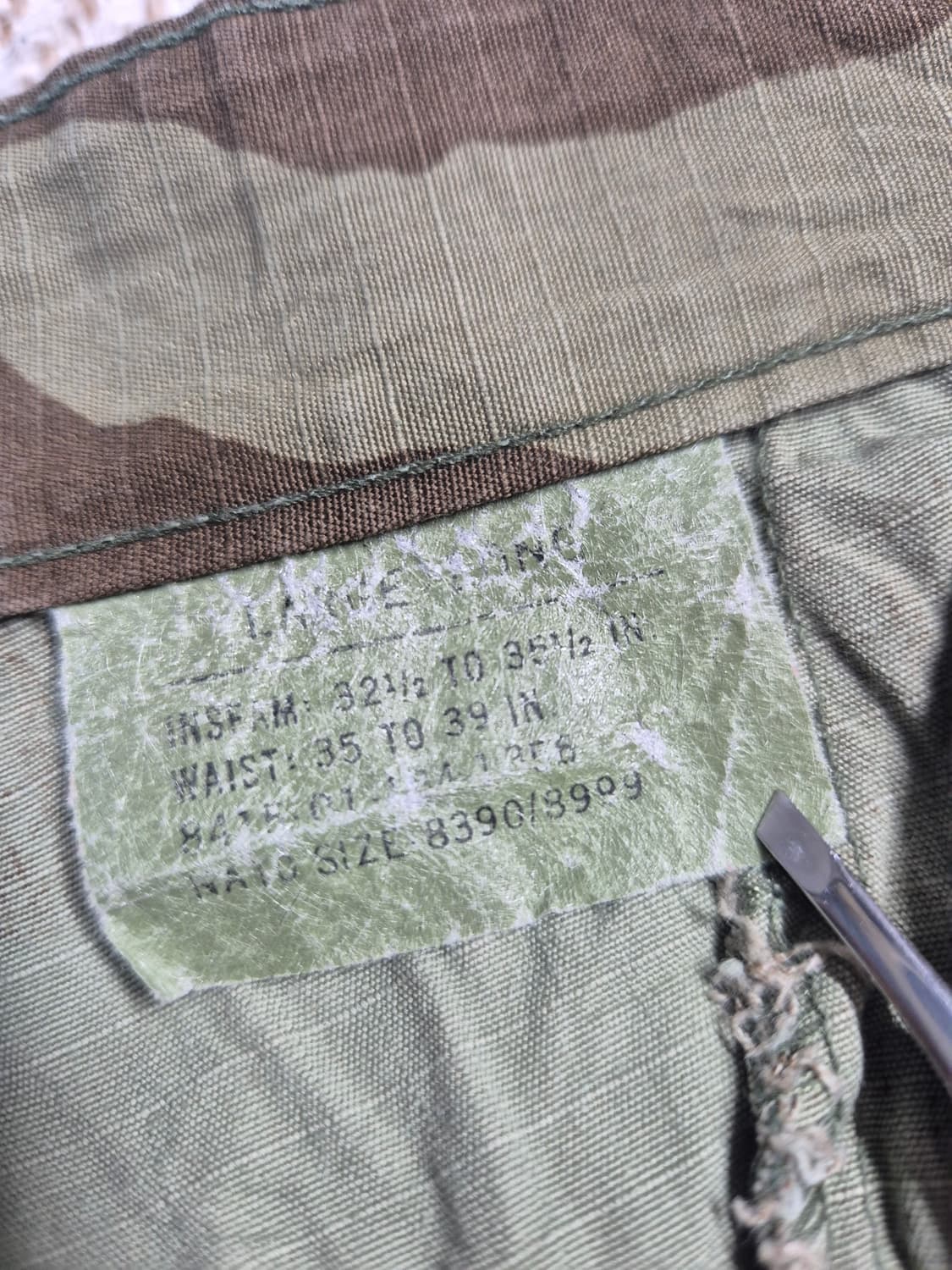 BDU 팬츠 미군 (BP8) 상품이미지6
