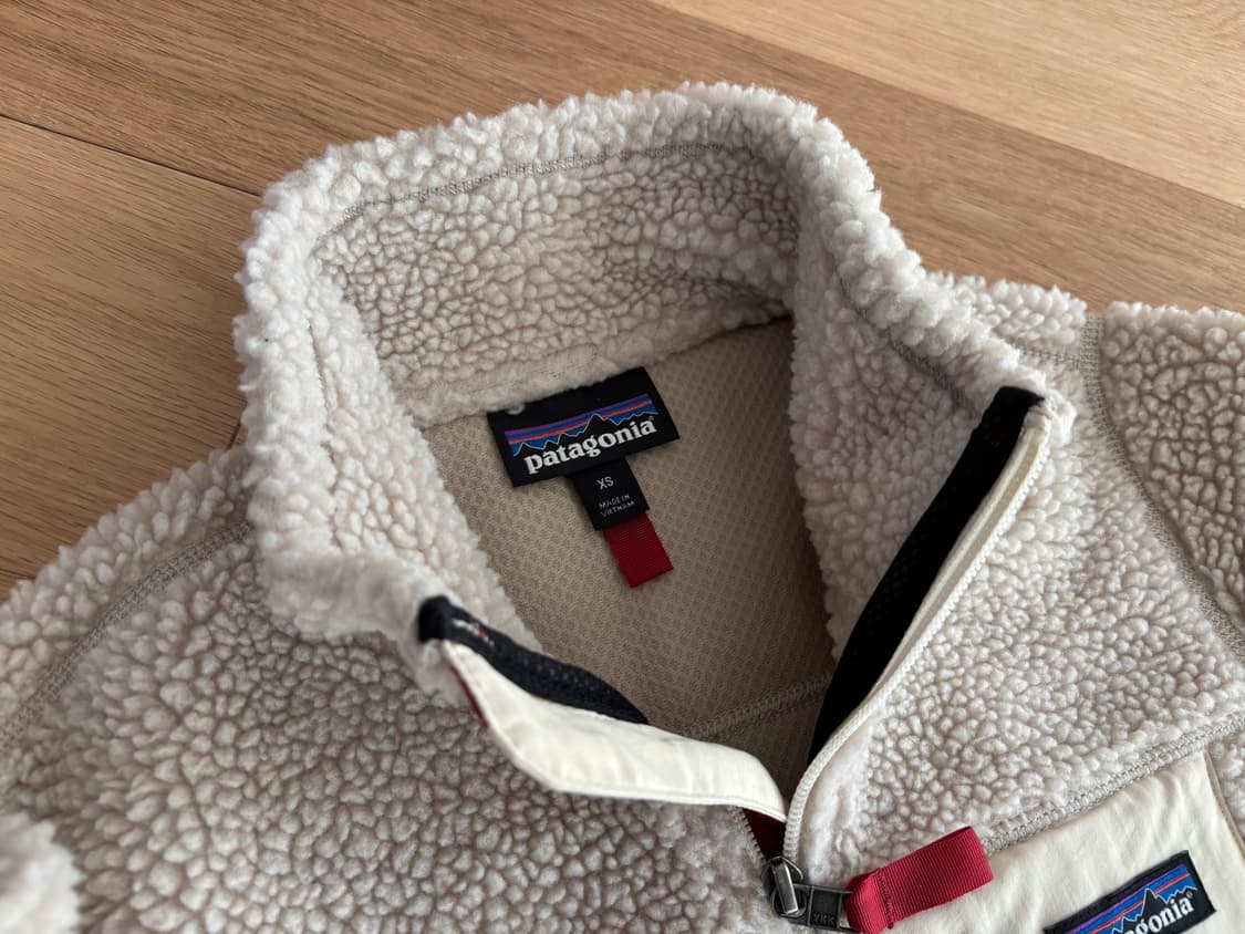 파타고니아 레트로 플리스 집업 Xs 상품이미지5