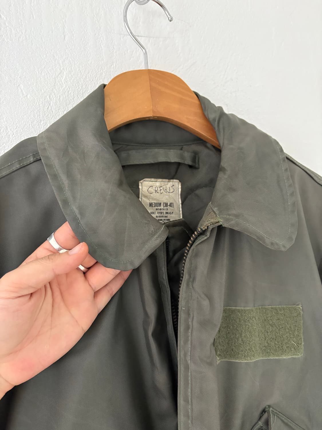 80’s USAF cwu-45/p Flight Jacket.  상품이미지3