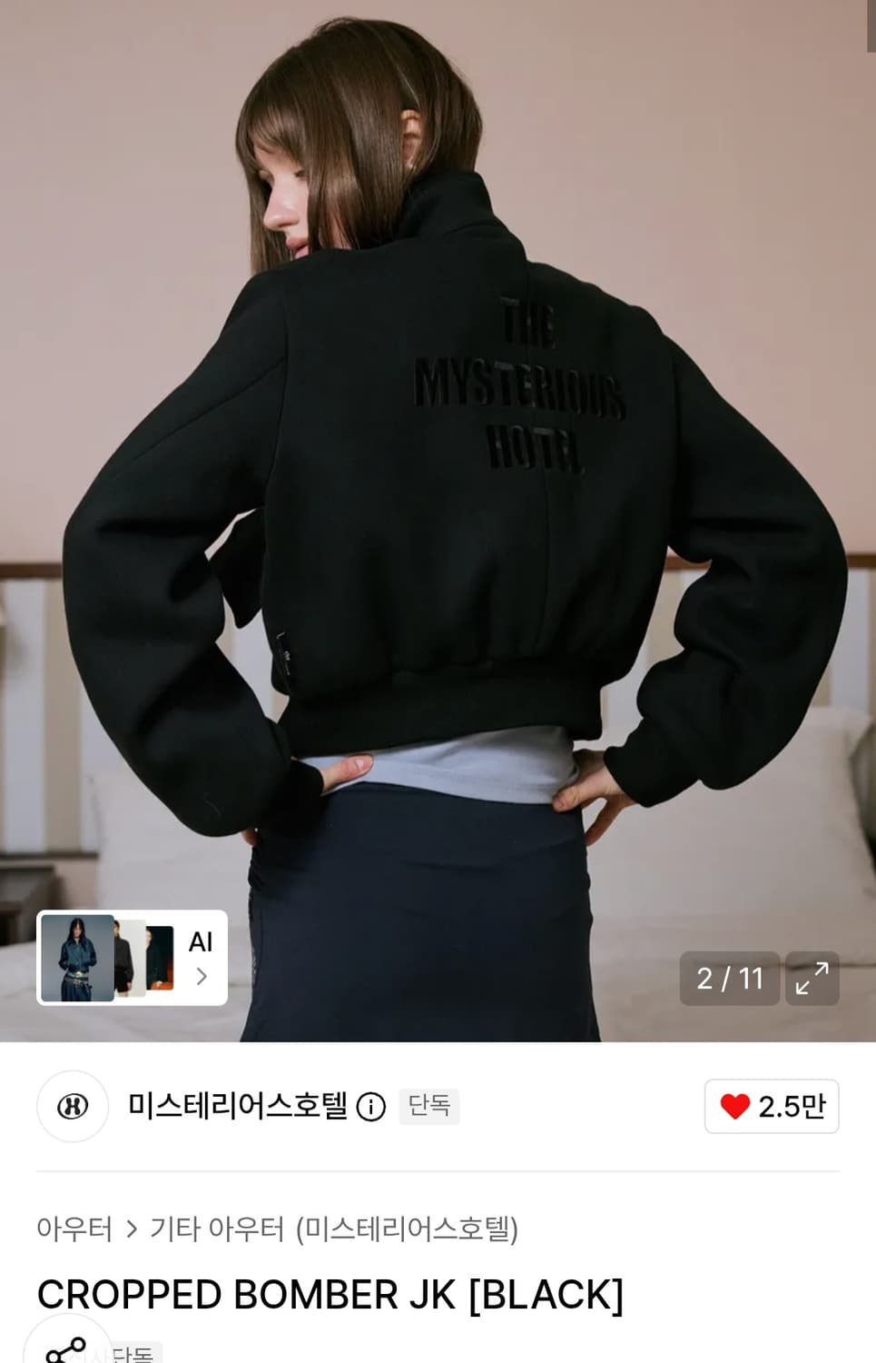 미스테리어스호텔 자켓 상품이미지2