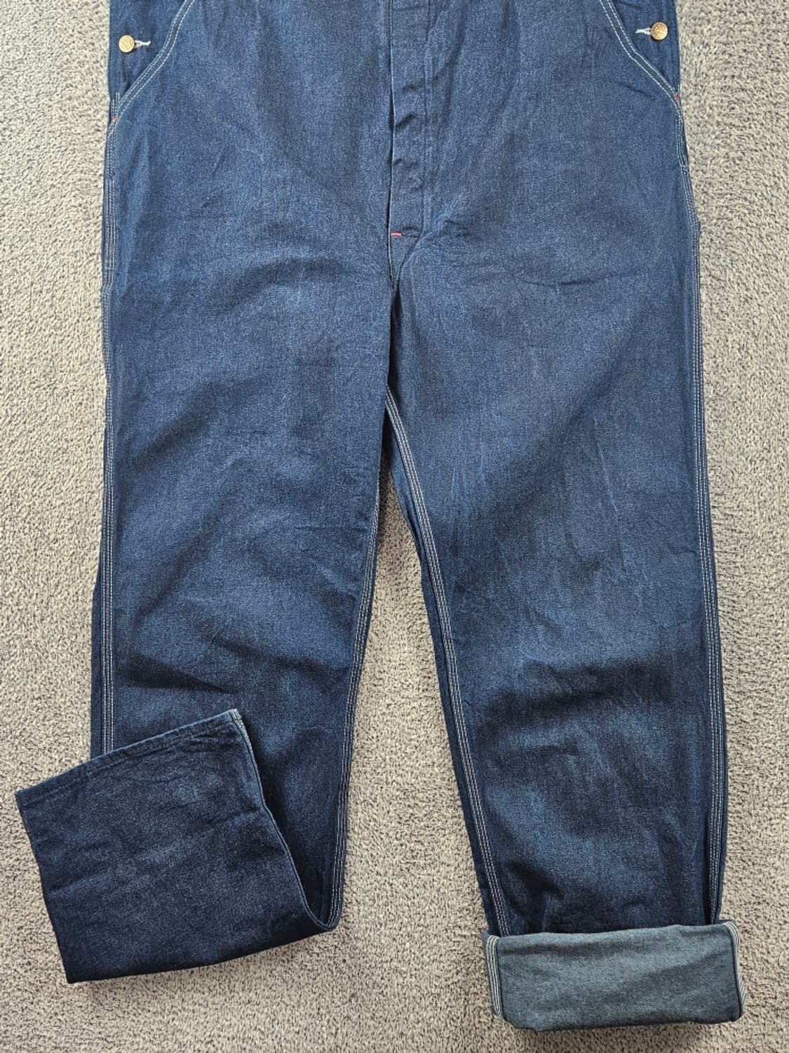 USA ROUND HOUSE 데님 오버롤 슈트 (40X34)/ 10925 상품이미지3