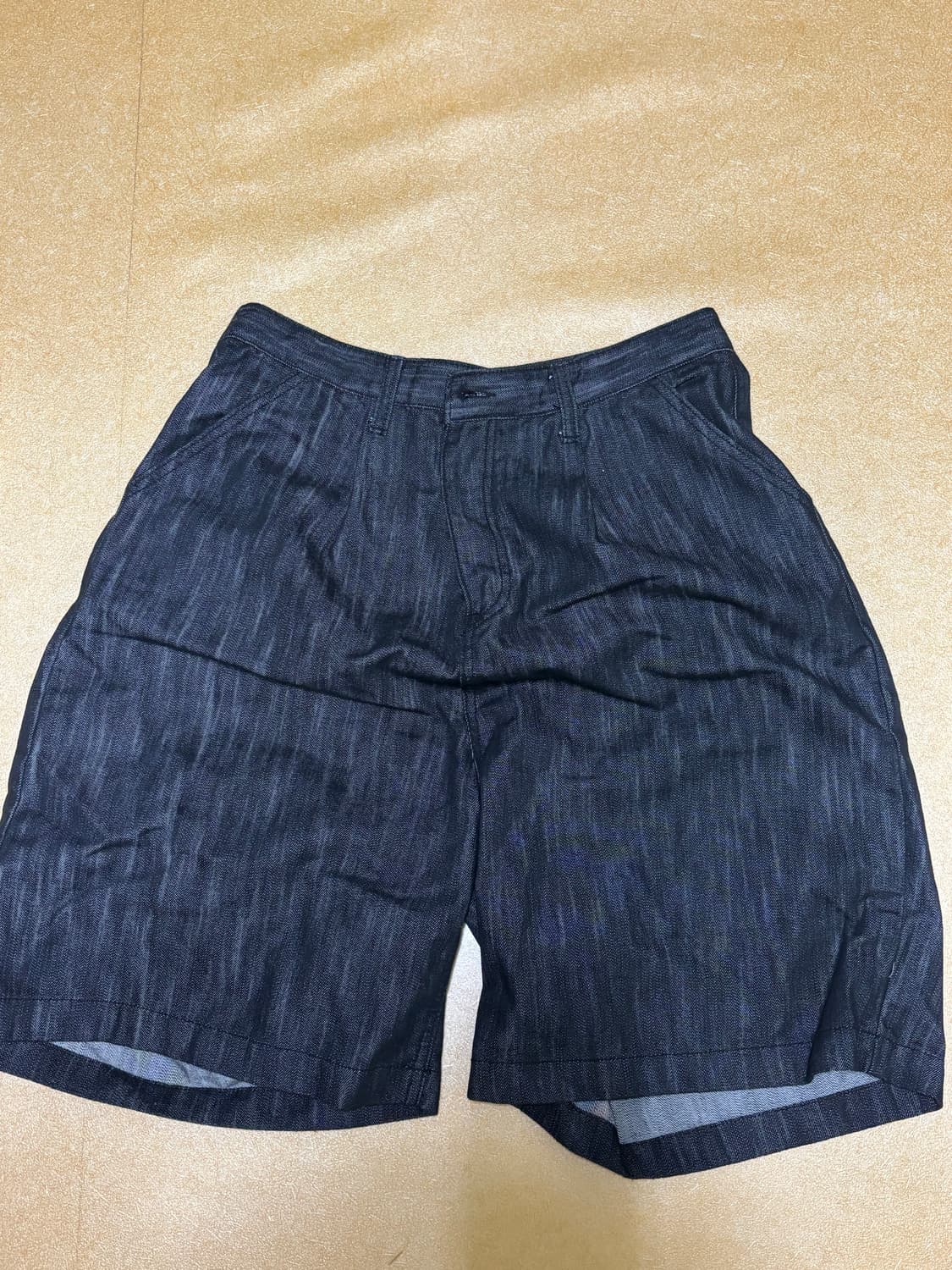 어널러코드 버뮤다 데님 팬츠 블랙 L 상품이미지2