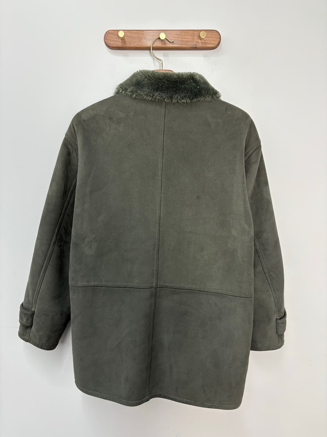 빌트모어 스웨이드 무스탕 하프 코트 A3415 상품이미지5