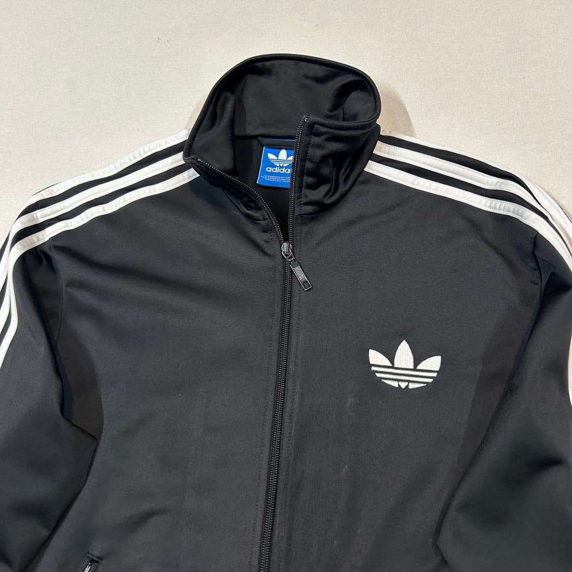 100) 아디다스 파이어버드 삼선 져지 트랙탑 집업 블랙 A88 상품이미지3