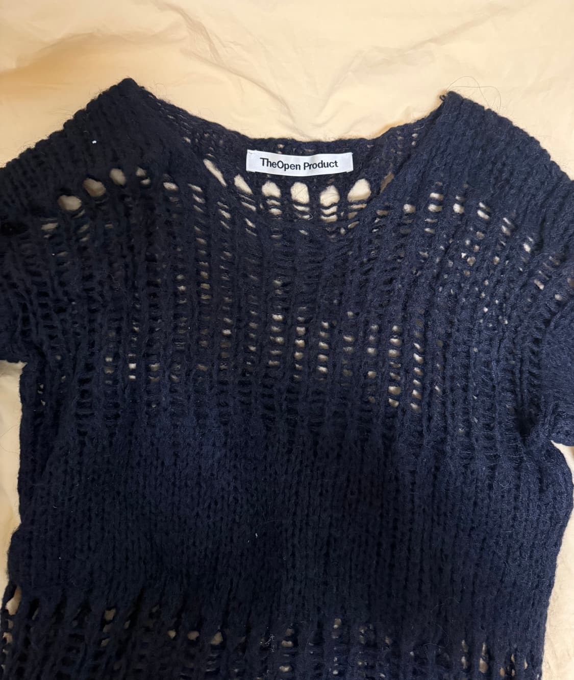 open YY 그런지 니트 (허윤진 착용) 상품이미지3