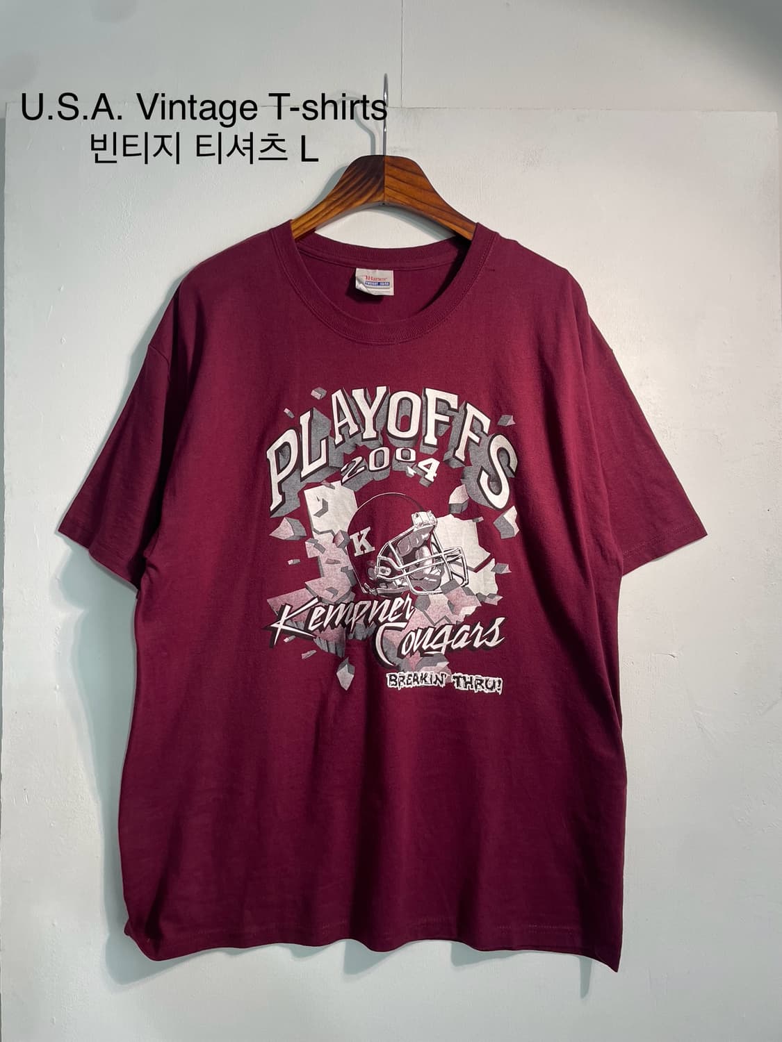 U.S.A. Vintage T-shirts 빈티지 티셔츠 L 상품이미지1