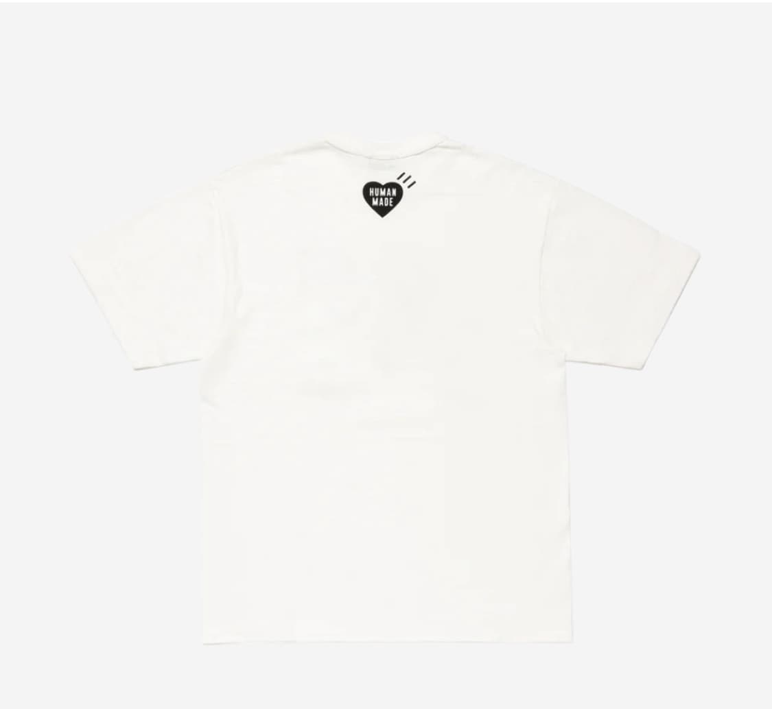 휴먼 메이드 그래픽 티셔츠 화이트 XXL 상품이미지2