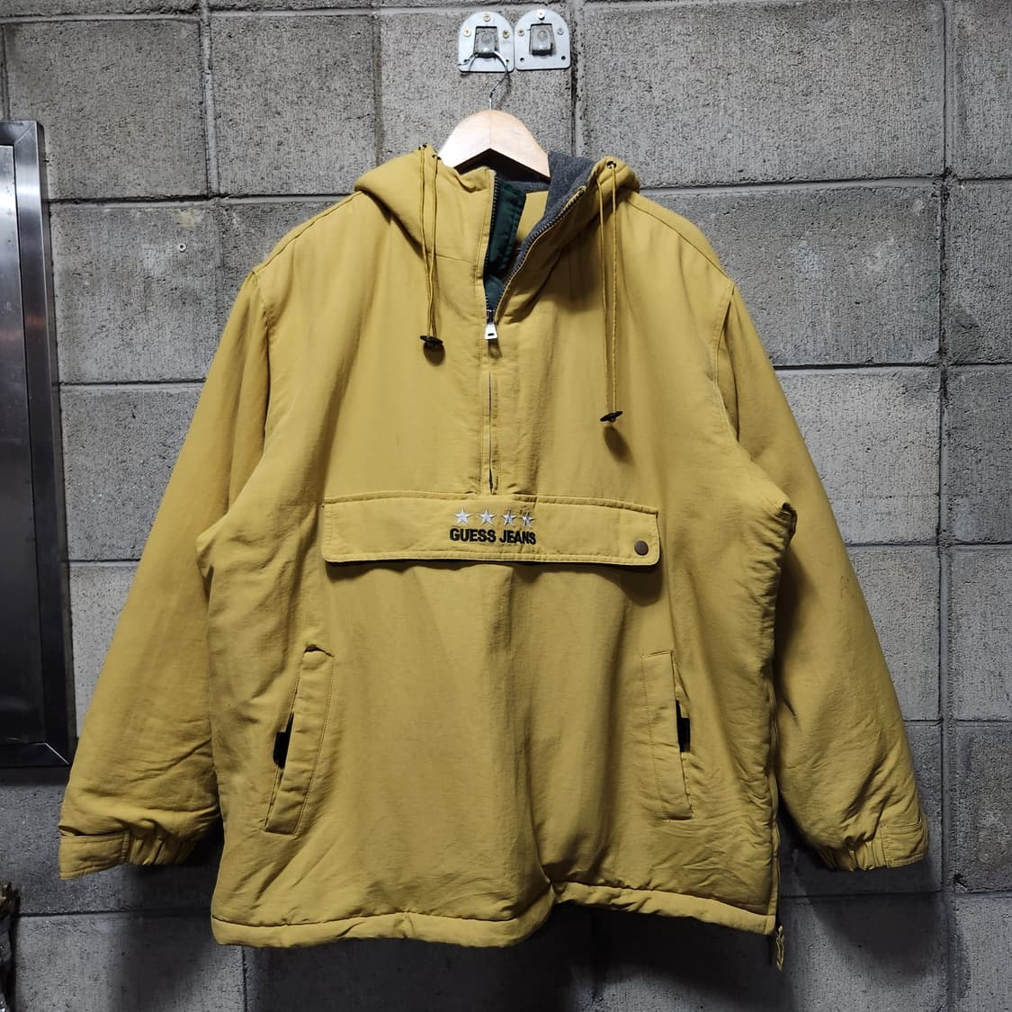 Guess 게스 90s 아노락 점퍼 XL 플리스 안감 상품이미지2