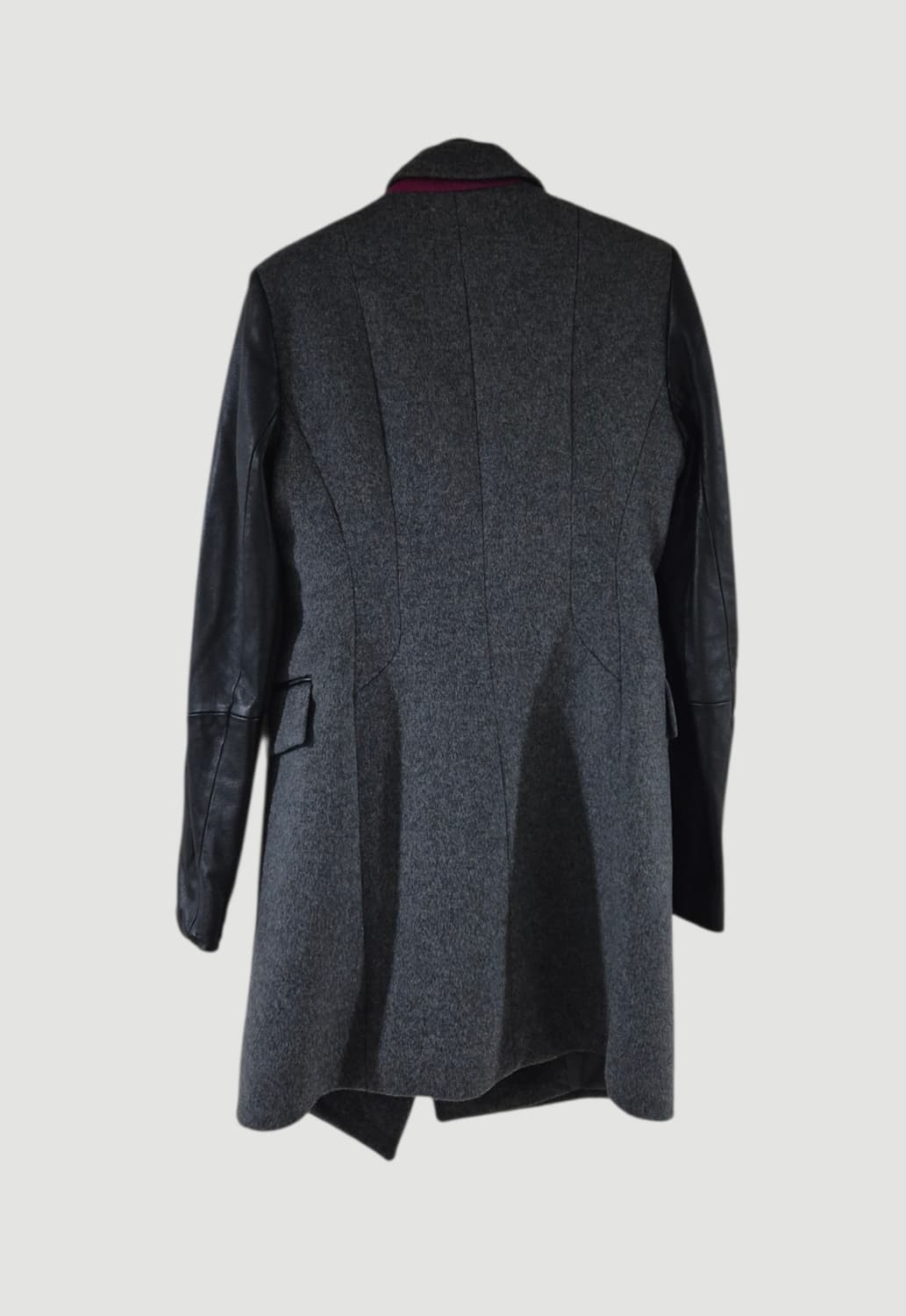 [85]지오송지오 여자 양가죽 울 코트 상품이미지3