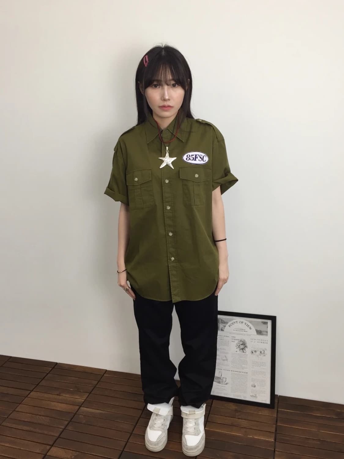 Lucky Bird Safari Shirt 상품이미지2