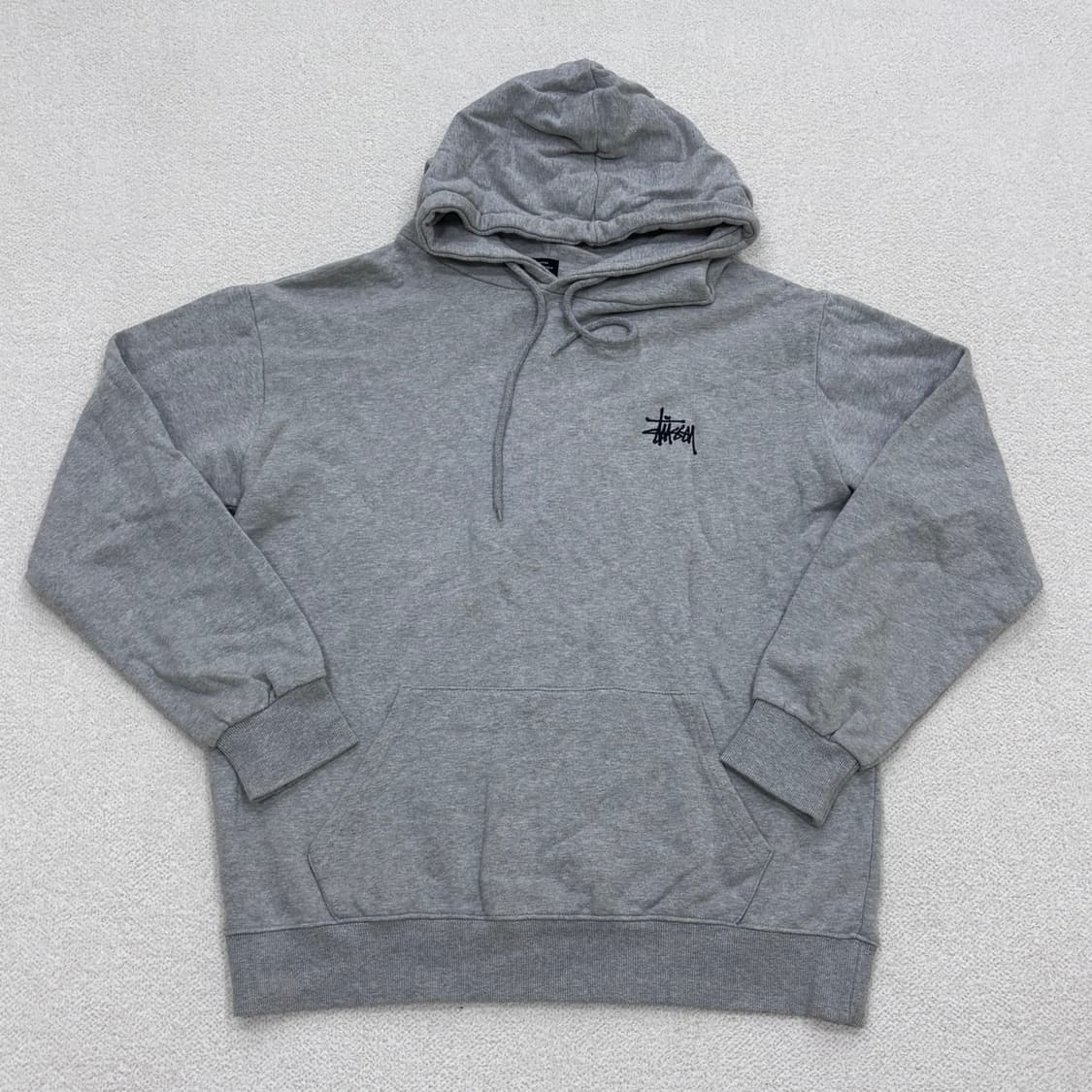 XL 빈티지 베이직 후드 티셔츠 0316E 상품이미지1